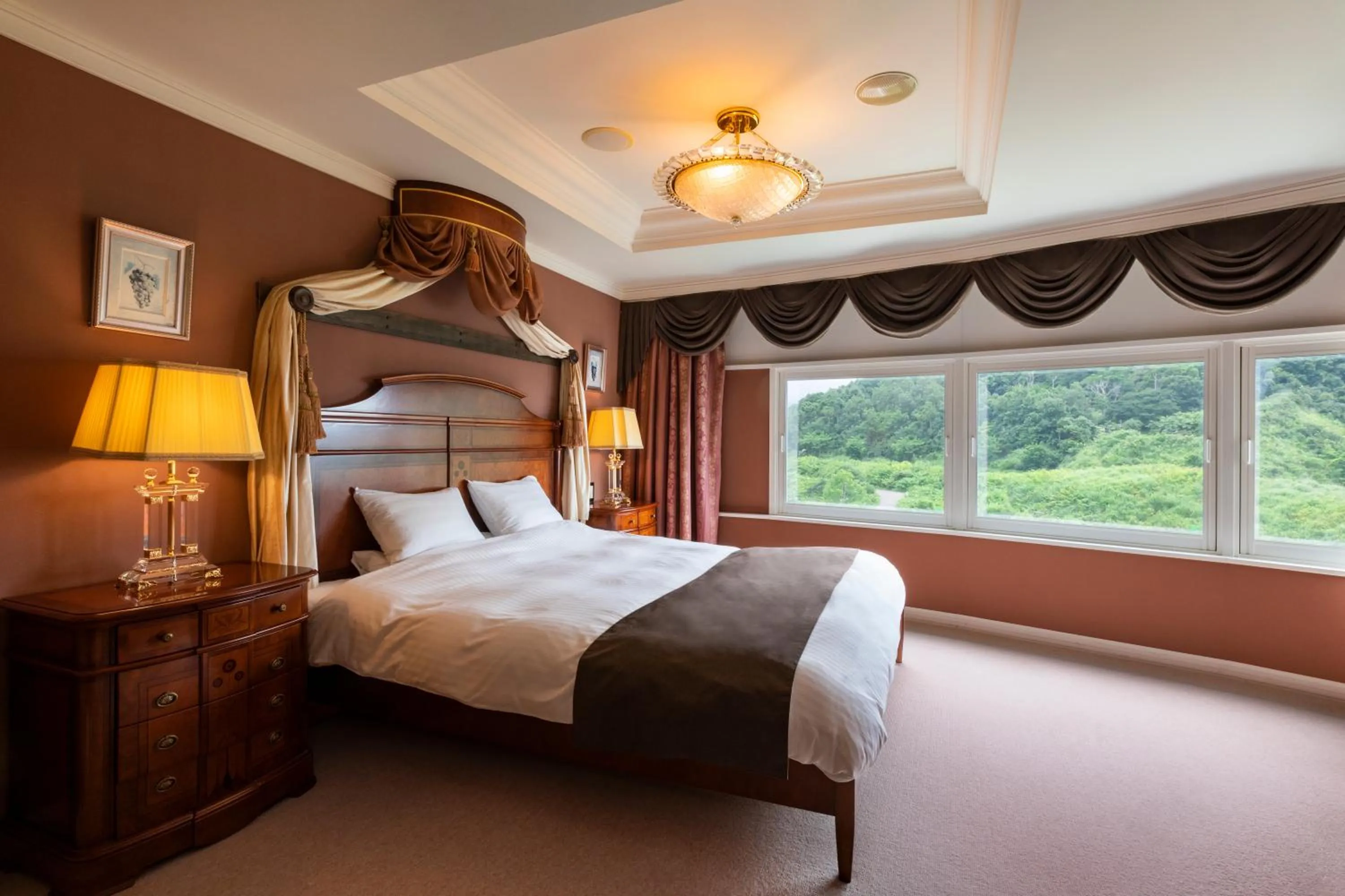 Bedroom, Bed in Hotel Neu Schloss Otaru