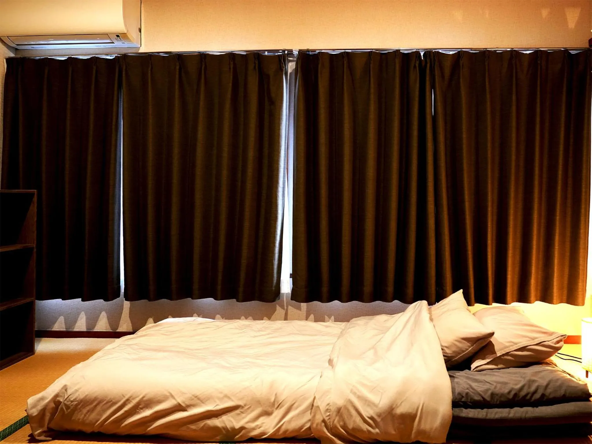 Bed in Ryokan Nakadaya