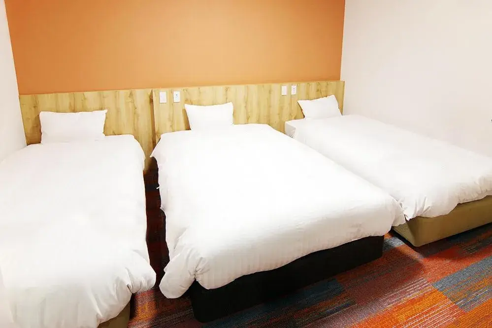 Bed in Sasebo Green Hotel Bed in Sasebo Green Hotel