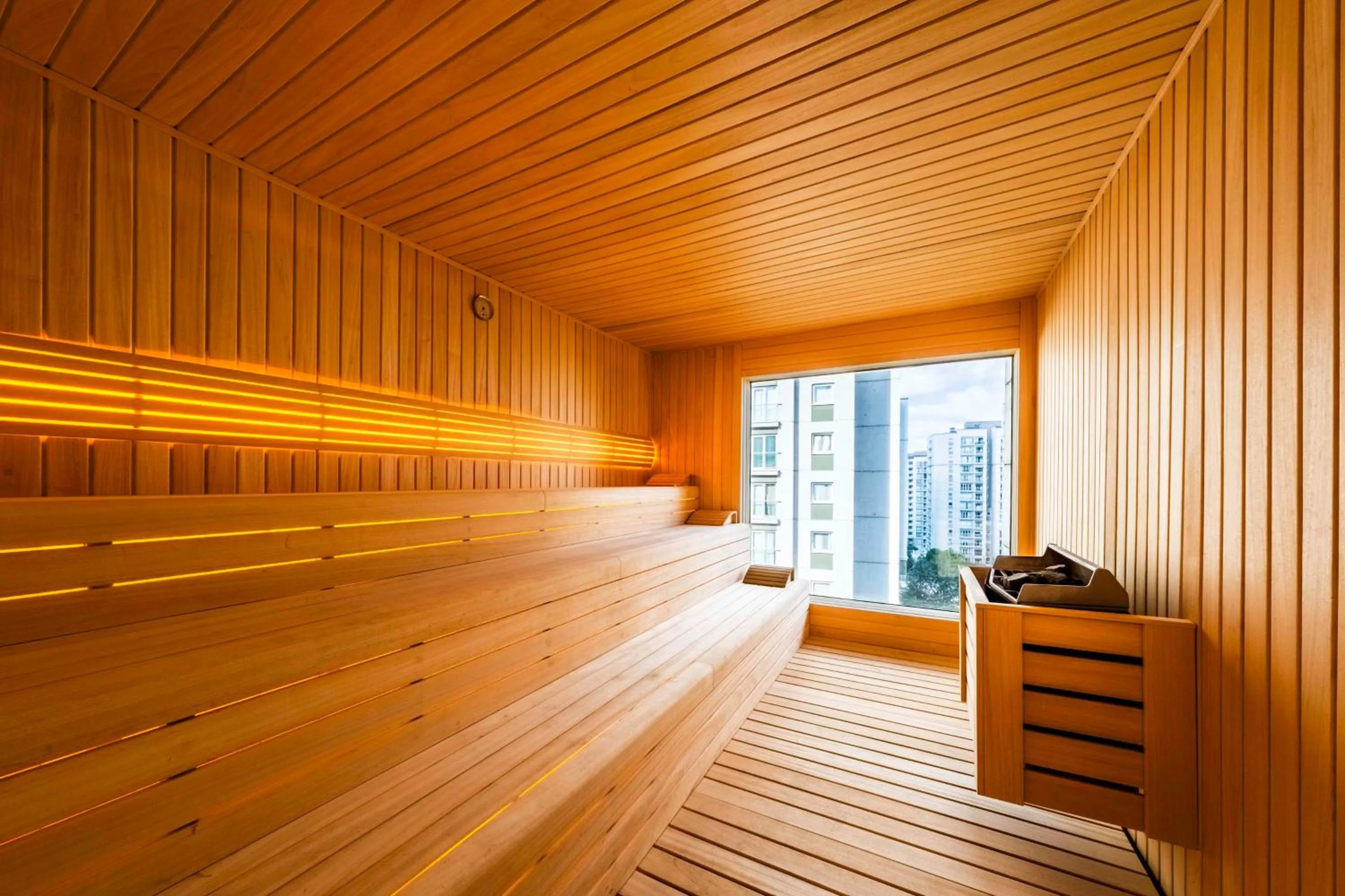 Sauna in Radisson Residences Avrupa TEM Istanbul