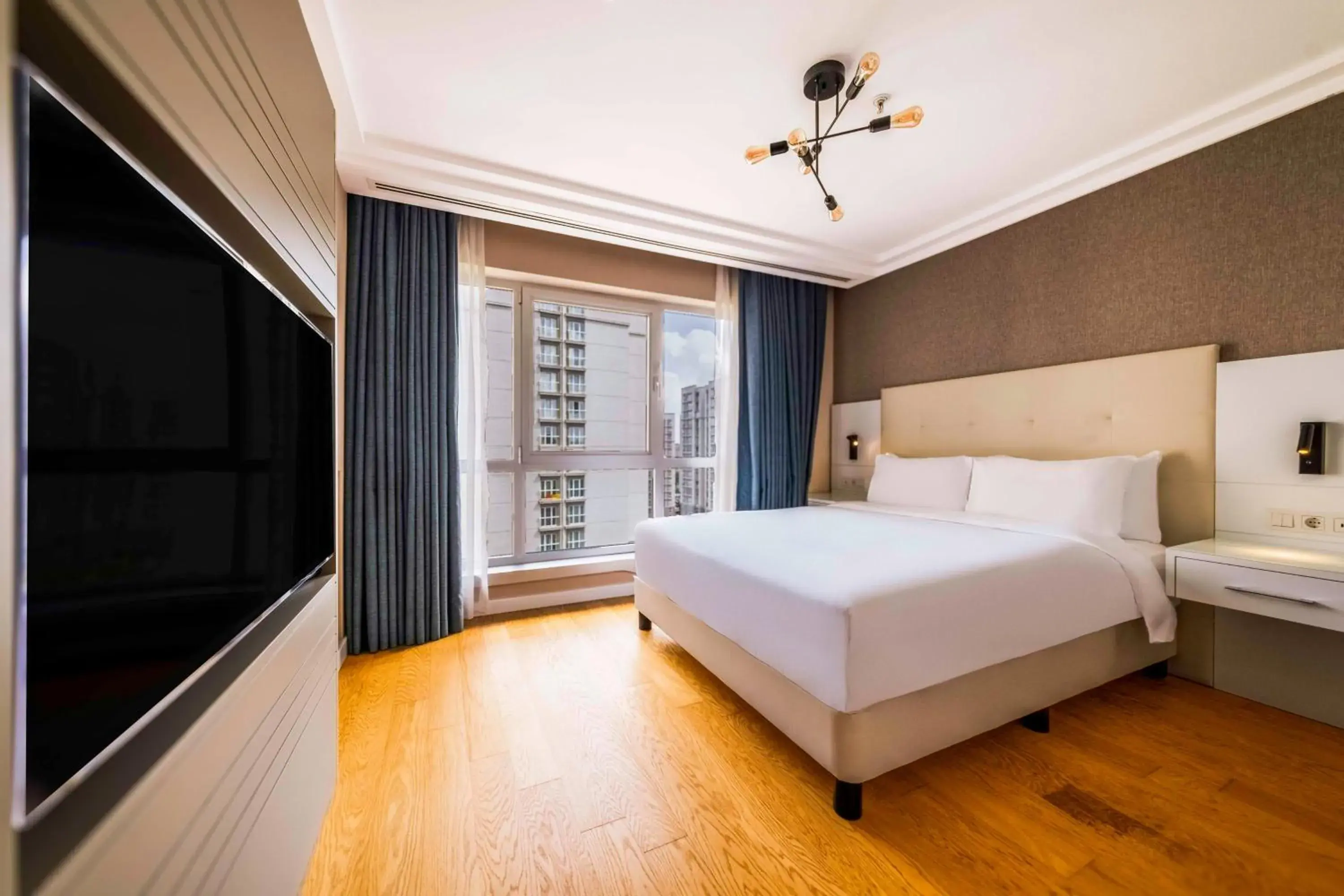 Bed in Radisson Residences Avrupa TEM Istanbul Bed in Radisson Residences Avrupa TEM Istanbul