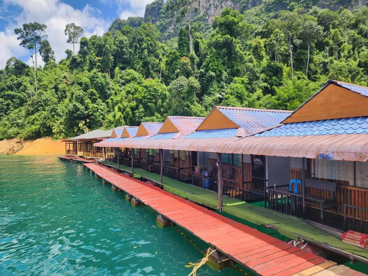 Lake view in Khao Sok Las Orquideas Resort