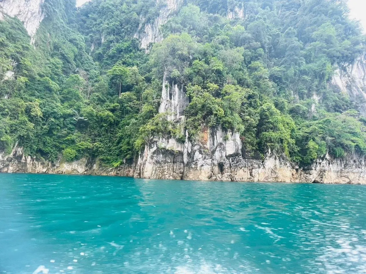 Natural landscape in Khao Sok Las Orquideas Resort