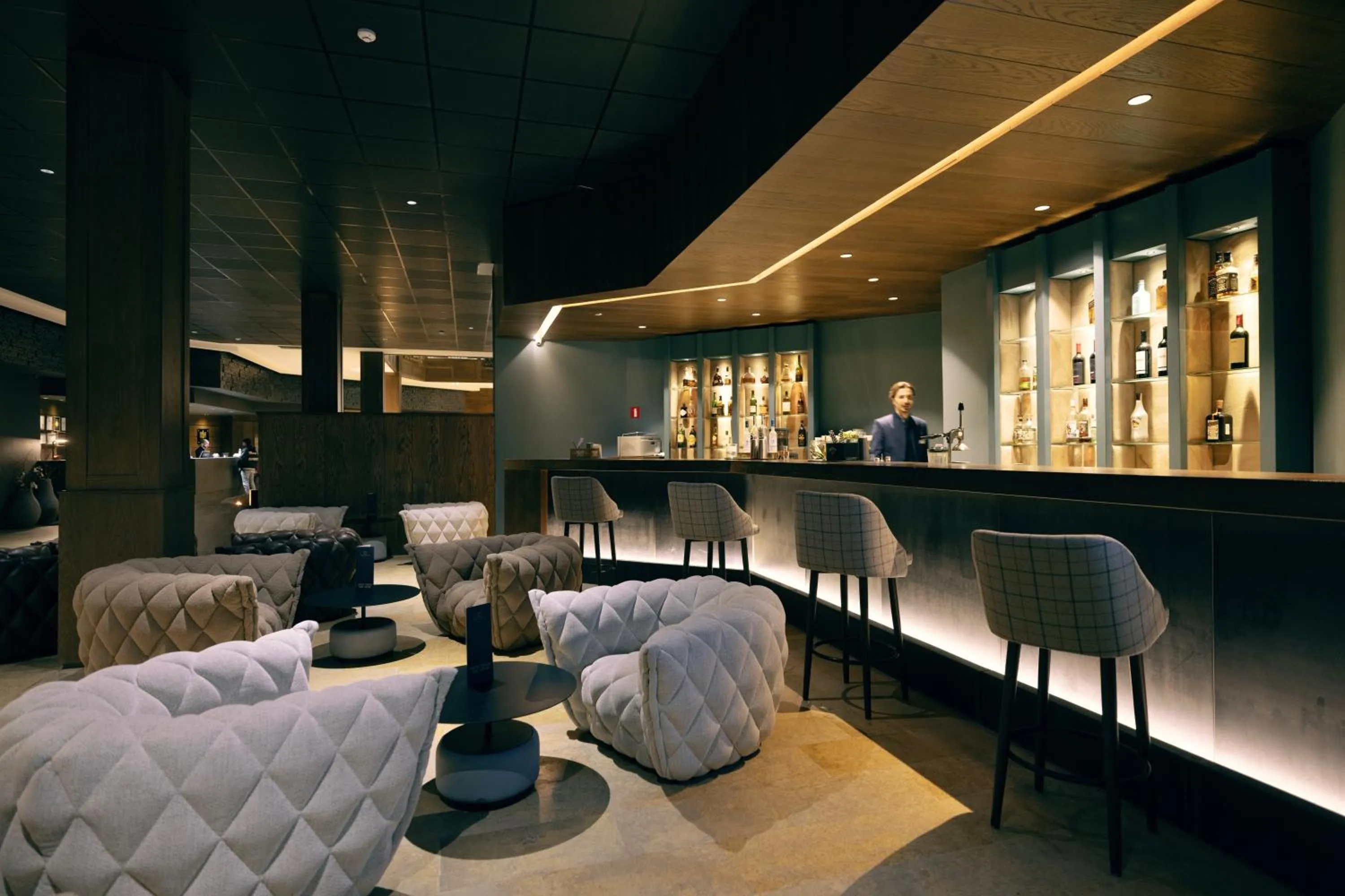 Lounge or bar in Marco Polo Hotel Gudauri