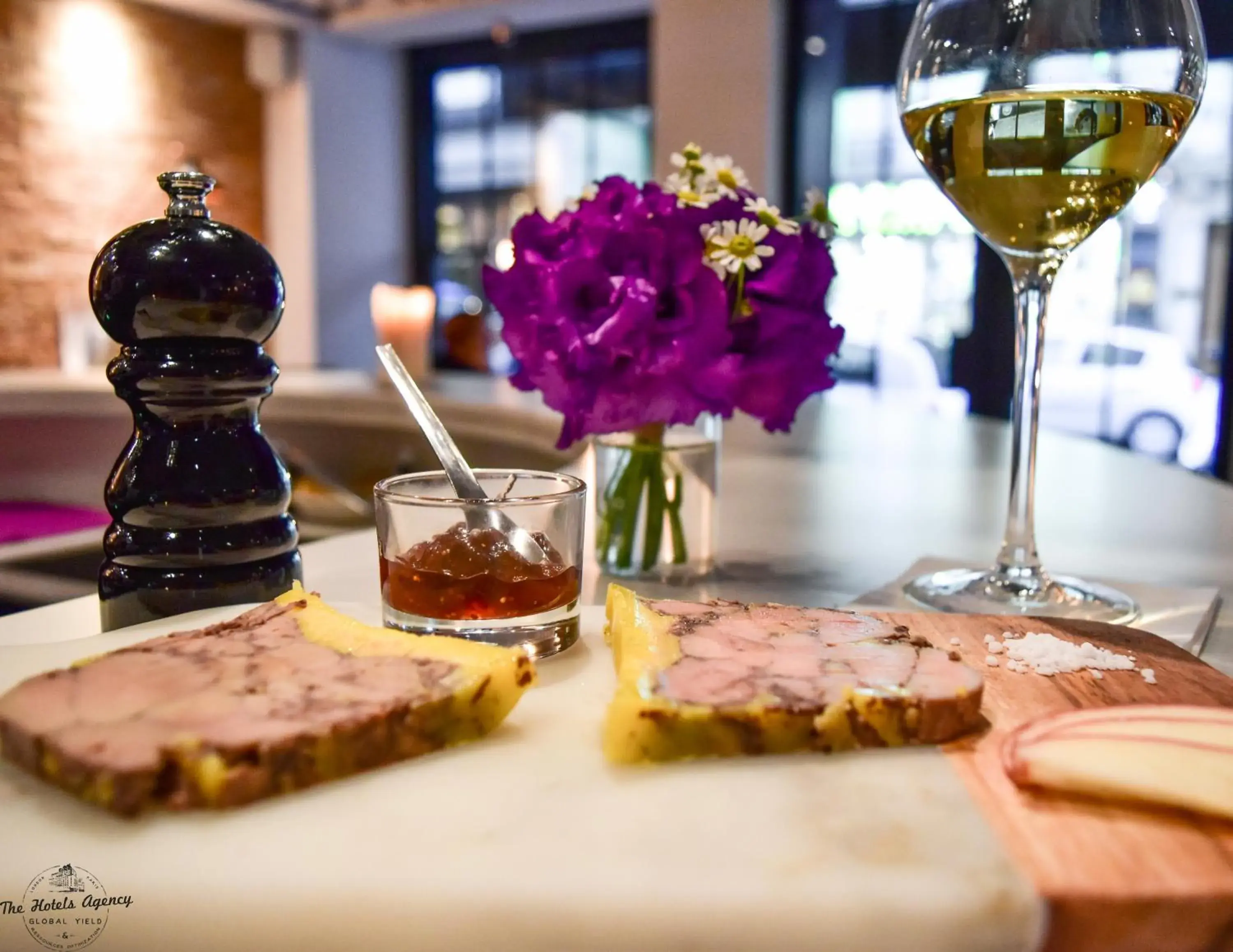 Food close-up in Hotel 29 Lepic Food close-up in Hotel 29 Lepic