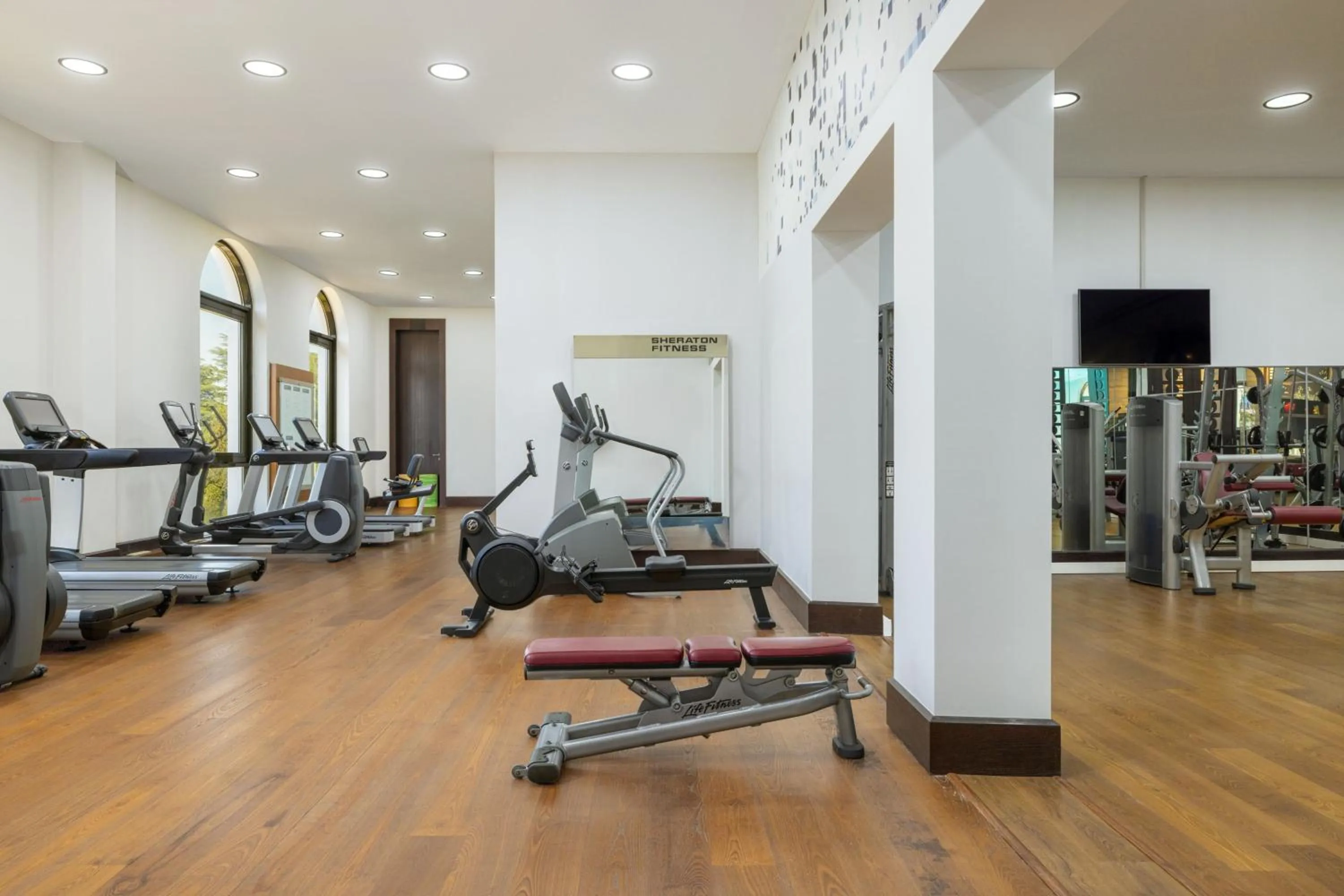 Fitness centre/facilities in Sheraton Batumi Hotel