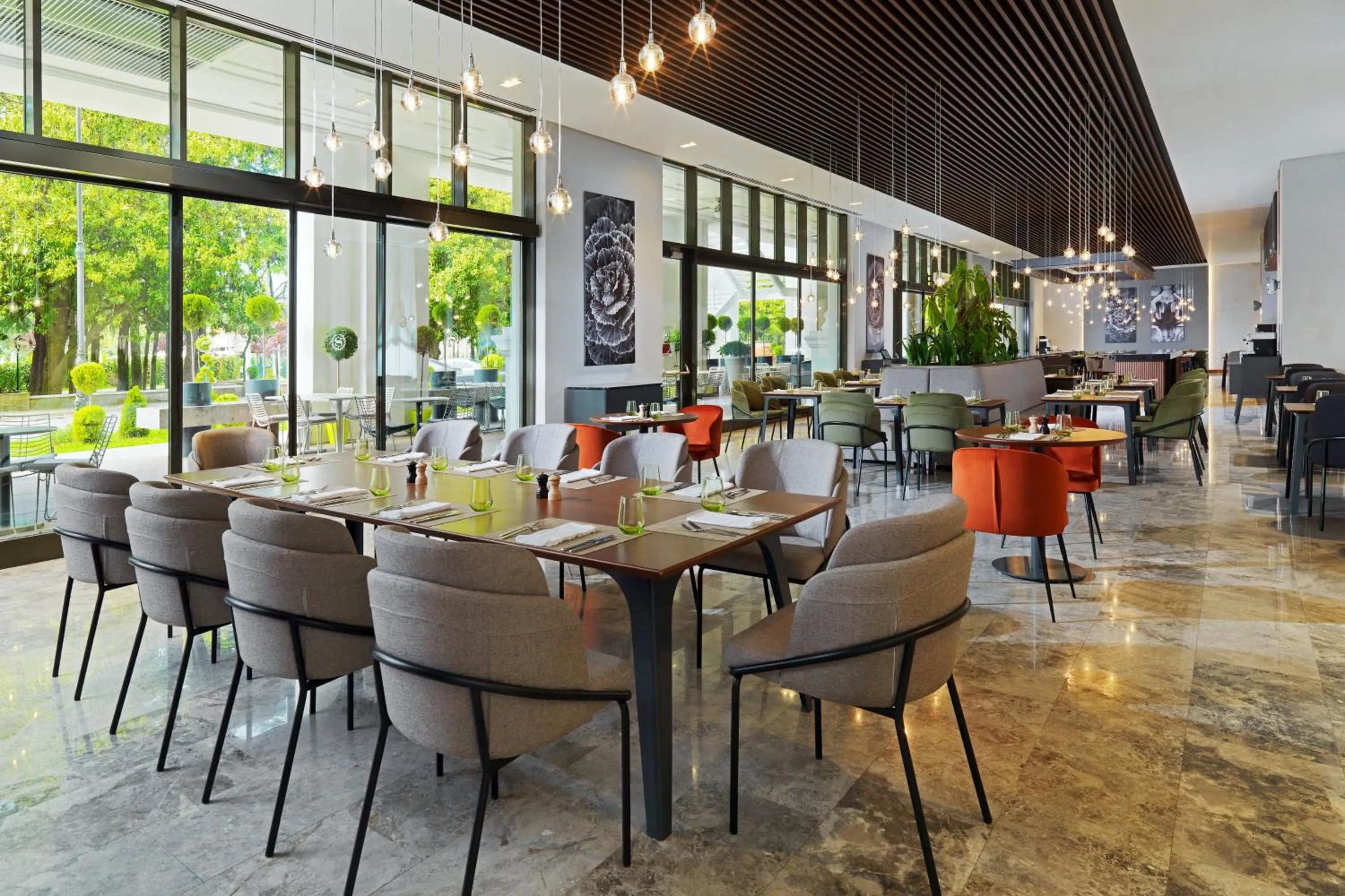 Breakfast in Sheraton Batumi Hotel