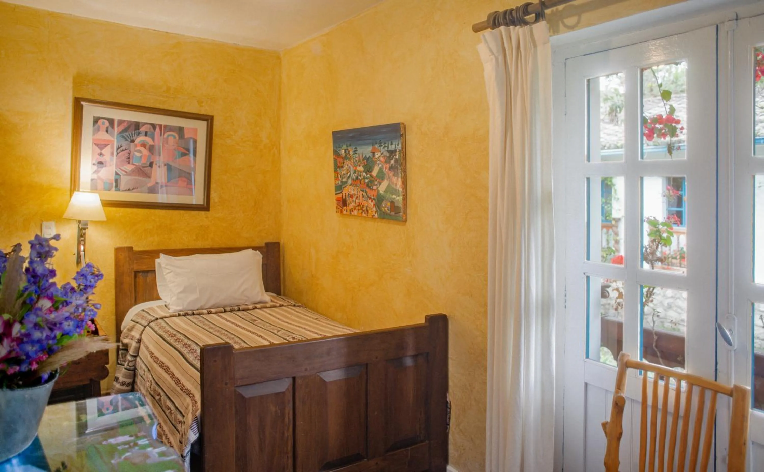 Bed in Hacienda Cusin