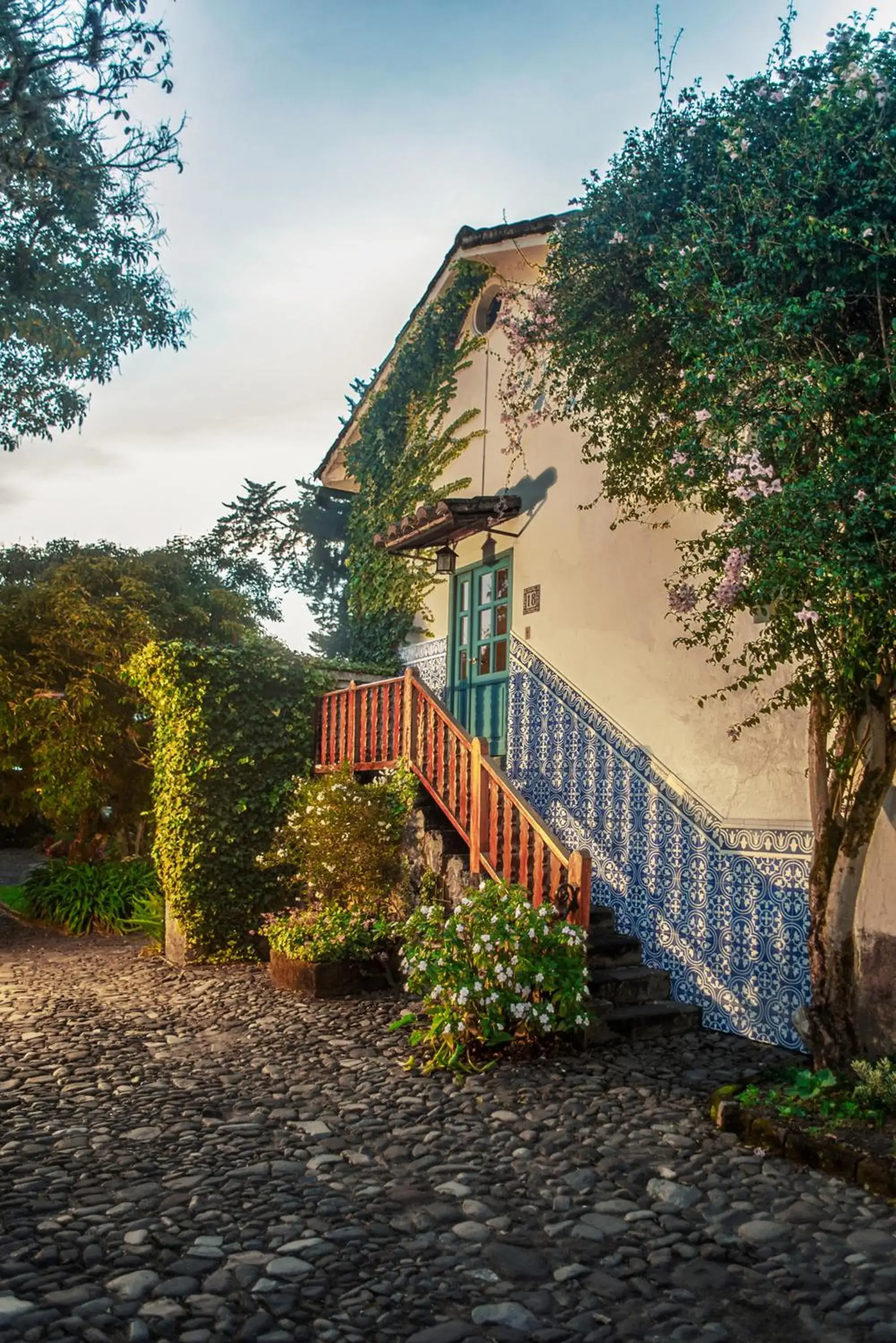 Property building in Hacienda Cusin Property building in Hacienda Cusin
