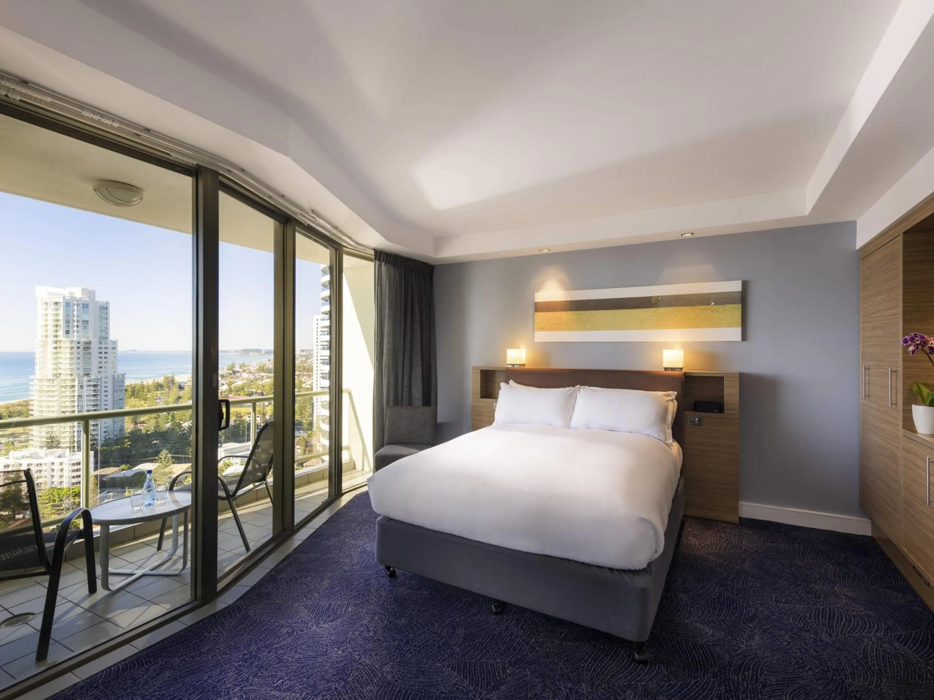 Bedroom, Bed in Sofitel Gold Coast Broadbeach