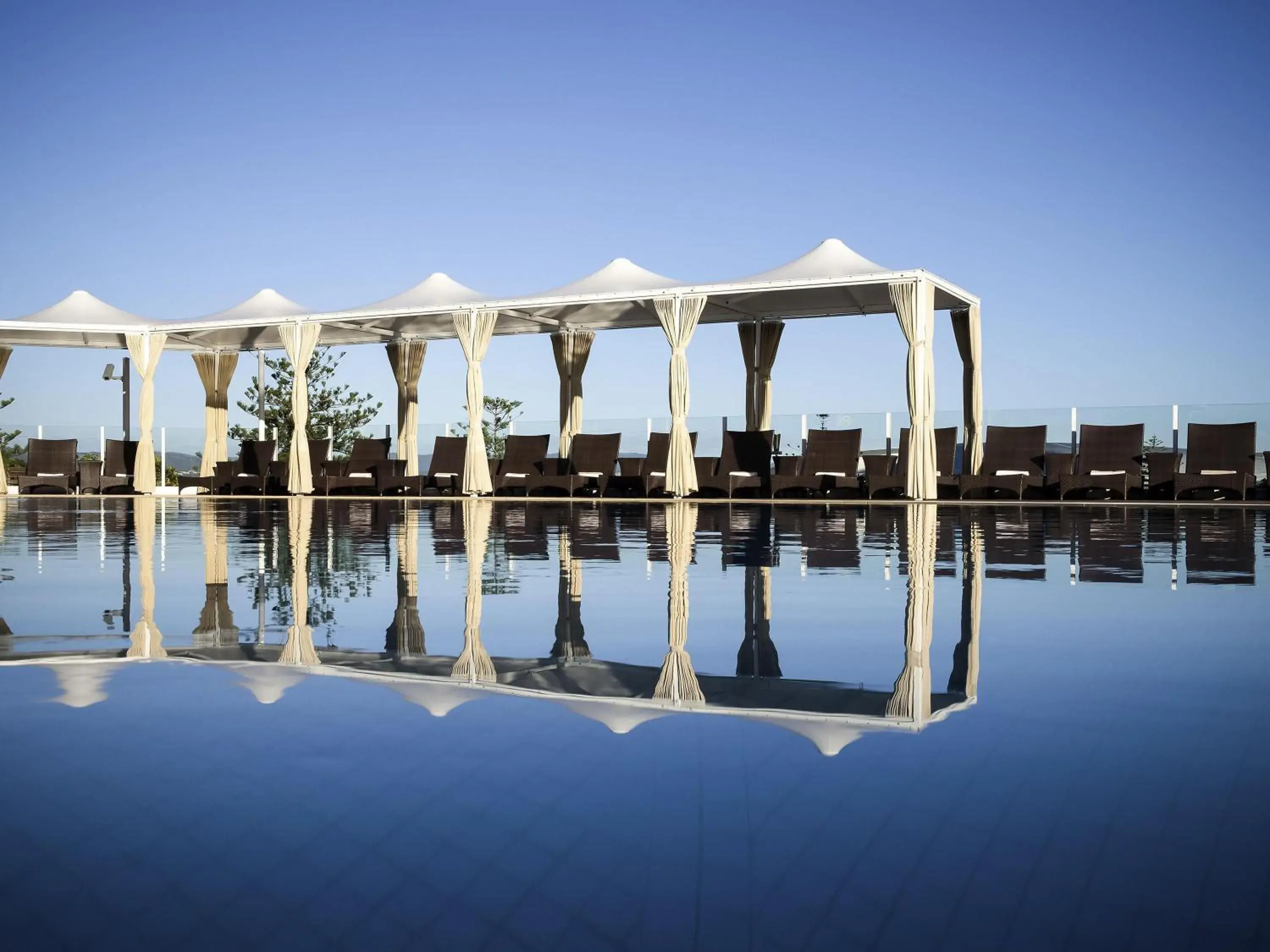 Pool view in Sofitel Gold Coast Broadbeach Pool view in Sofitel Gold Coast Broadbeach