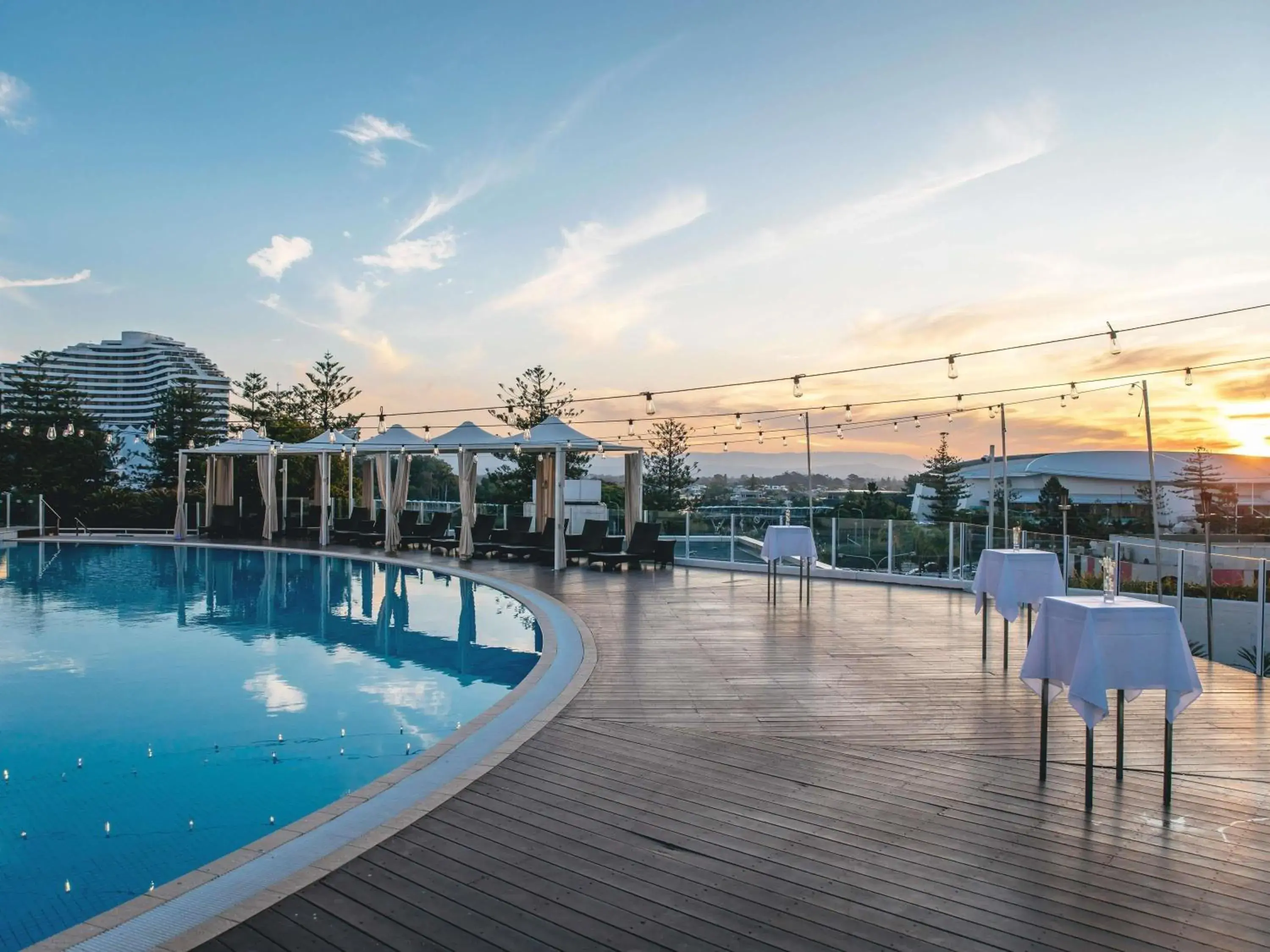 Pool view in Sofitel Gold Coast Broadbeach Pool view in Sofitel Gold Coast Broadbeach