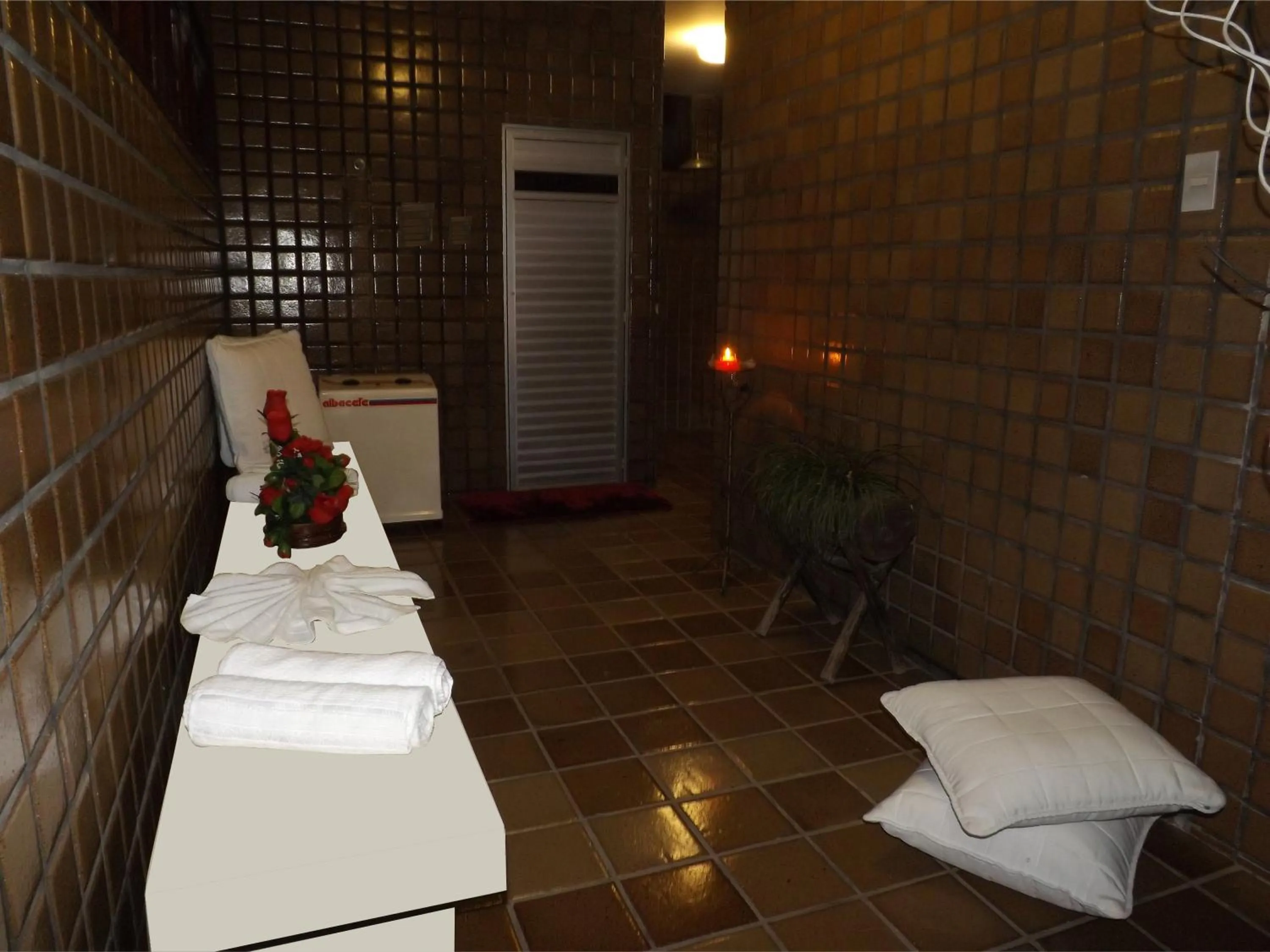 Decorative detail in Hotel Três Palmeiras