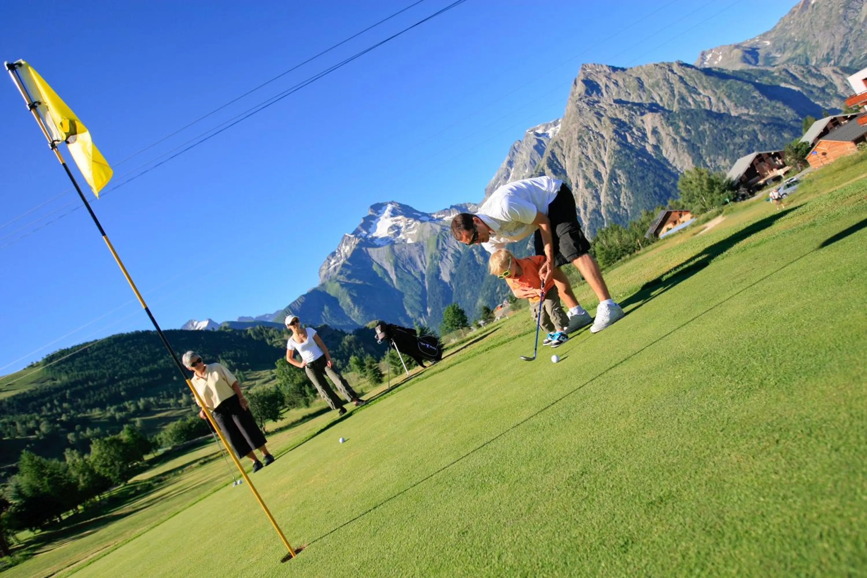 Golfcourse in Hotel Cote Brune
