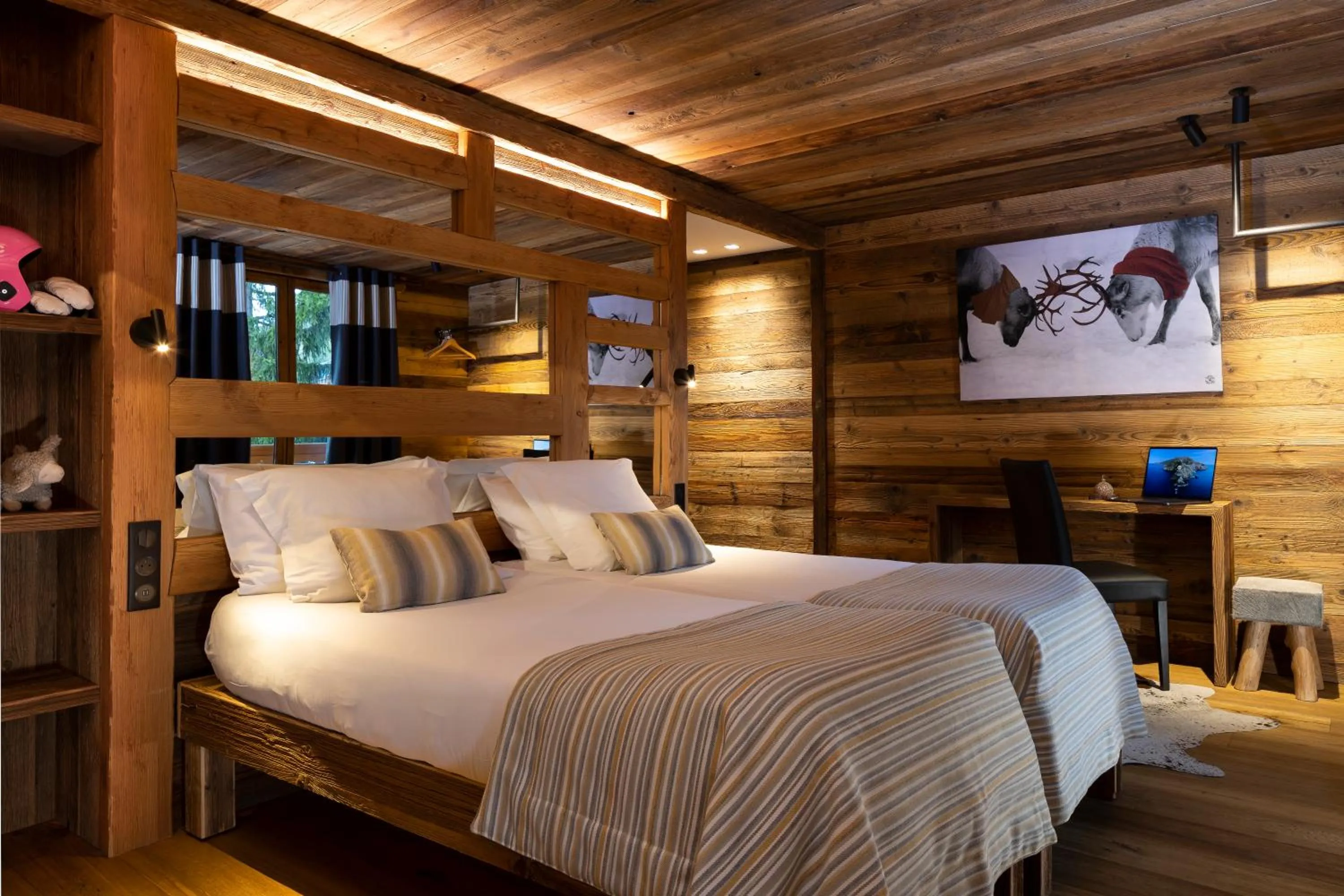 Bed in Hotel Cote Brune