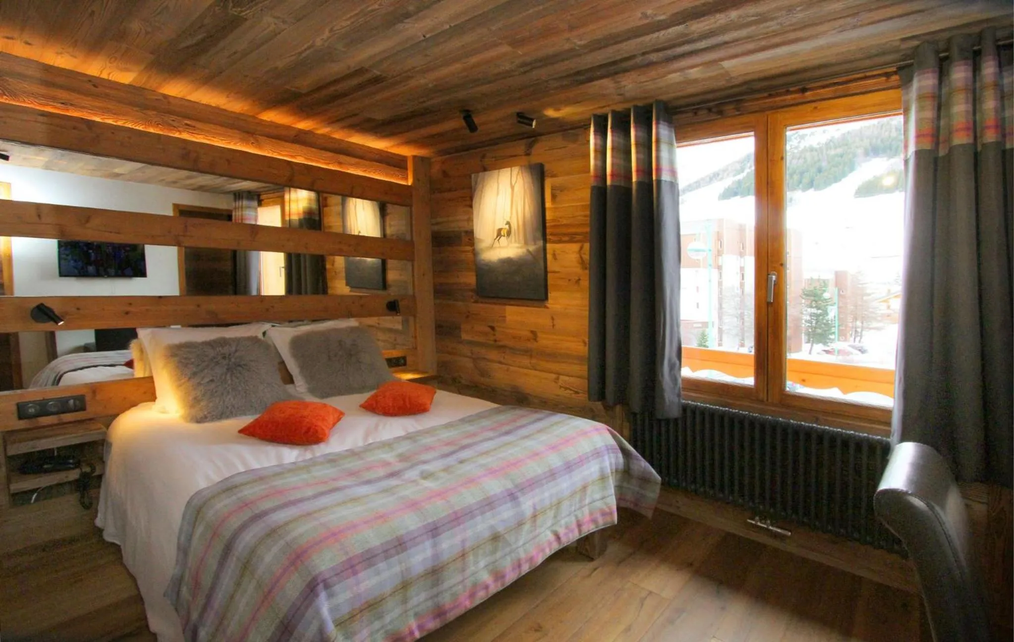 Bedroom, Bed in Hotel Cote Brune