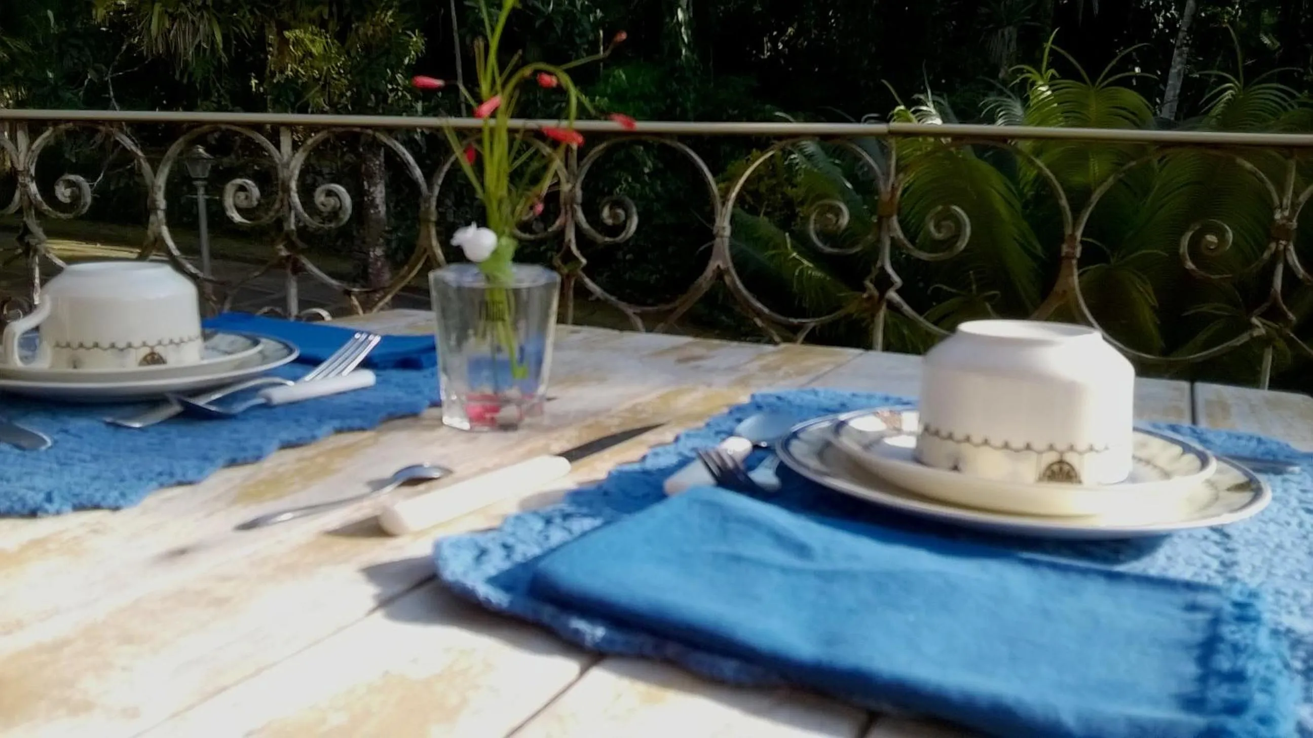 Balcony/Terrace in Pousada Sitio Araribá