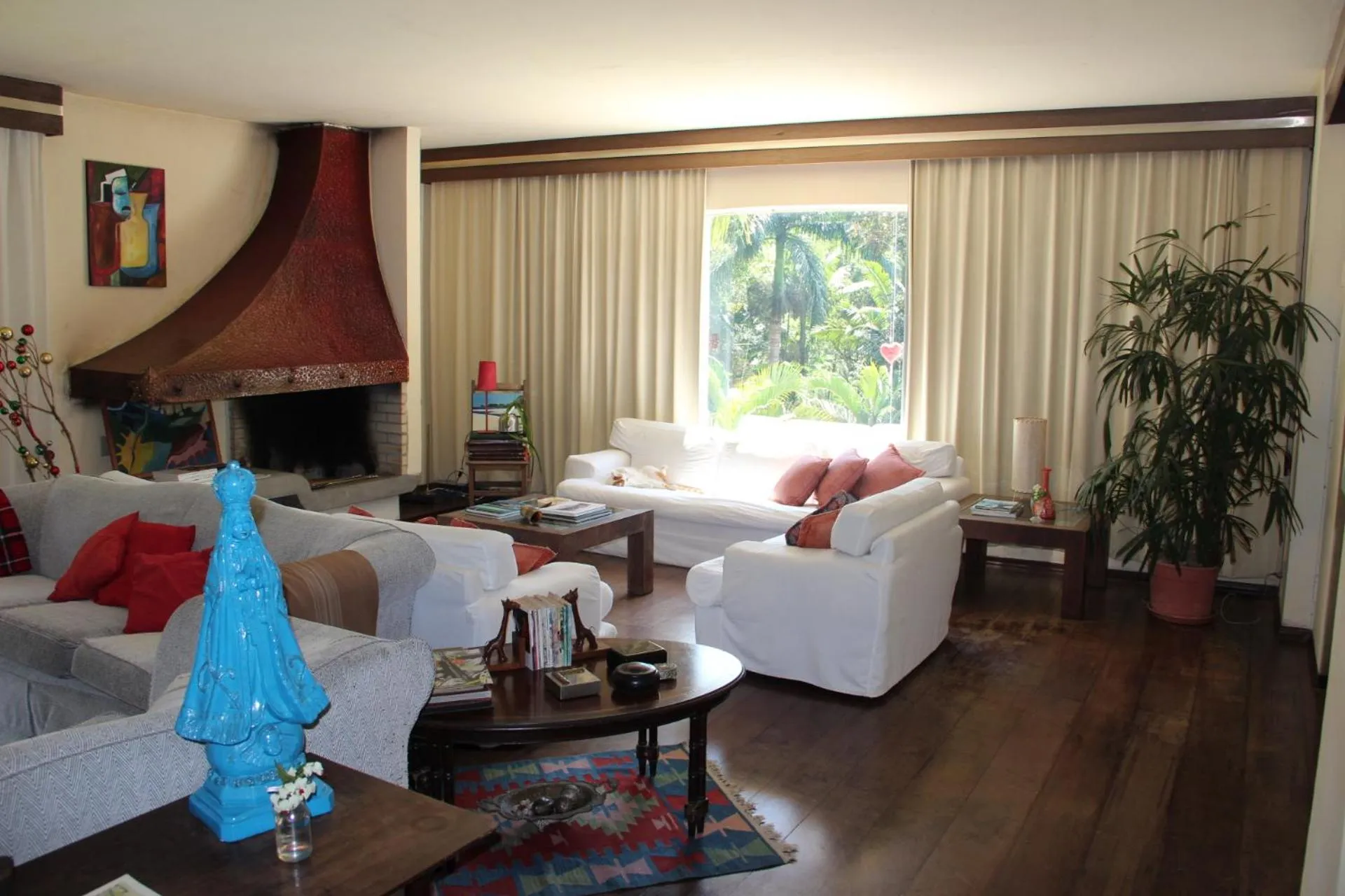 Seating area in Pousada Sitio Araribá