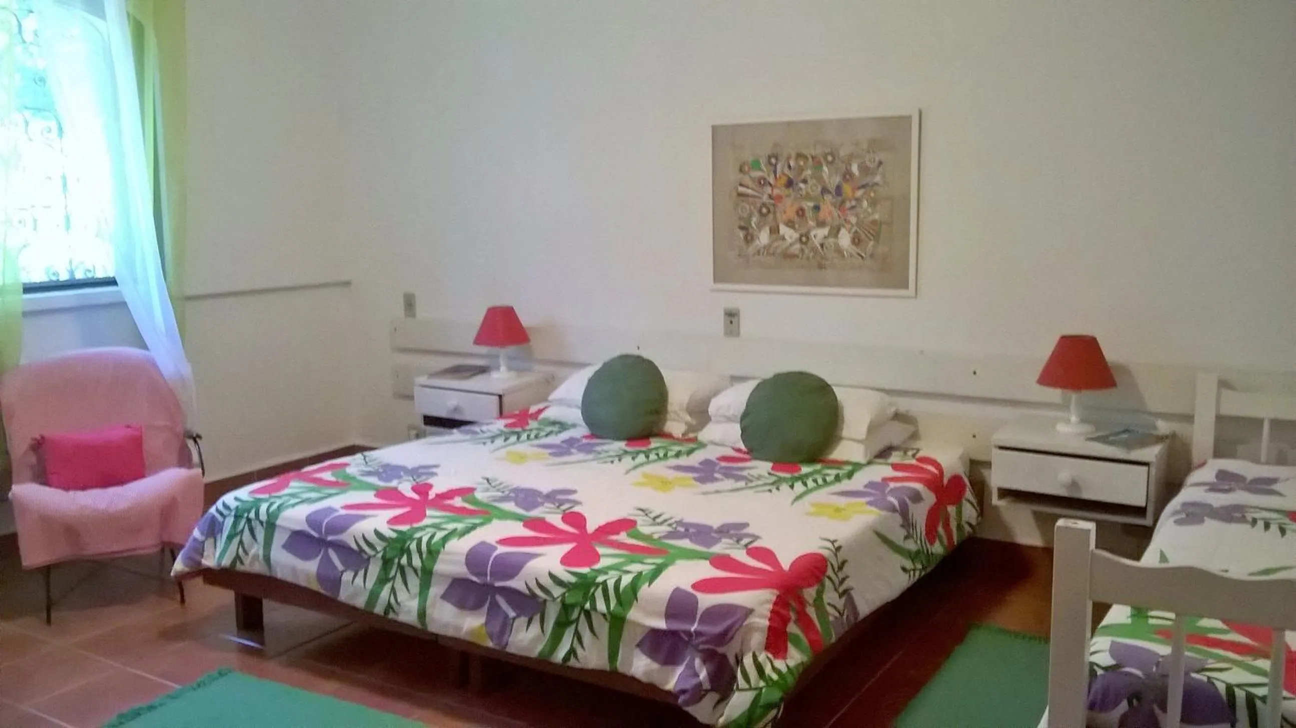 Bed in Pousada Sitio Araribá