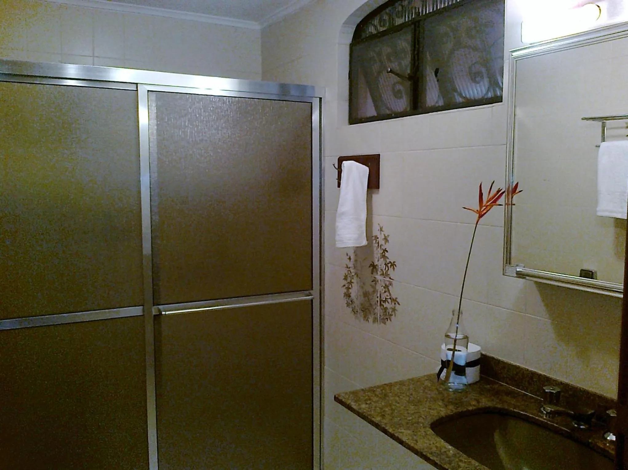 Bathroom in Pousada Sitio Araribá