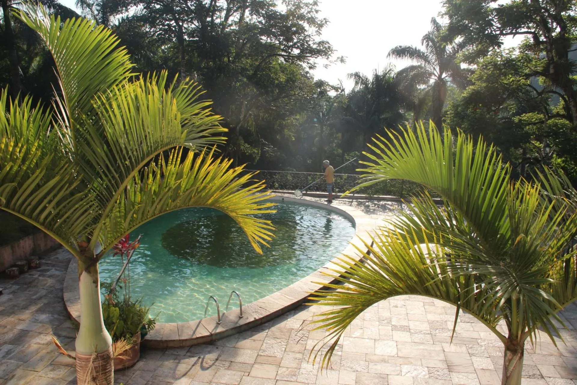 Natural landscape in Pousada Sitio Araribá