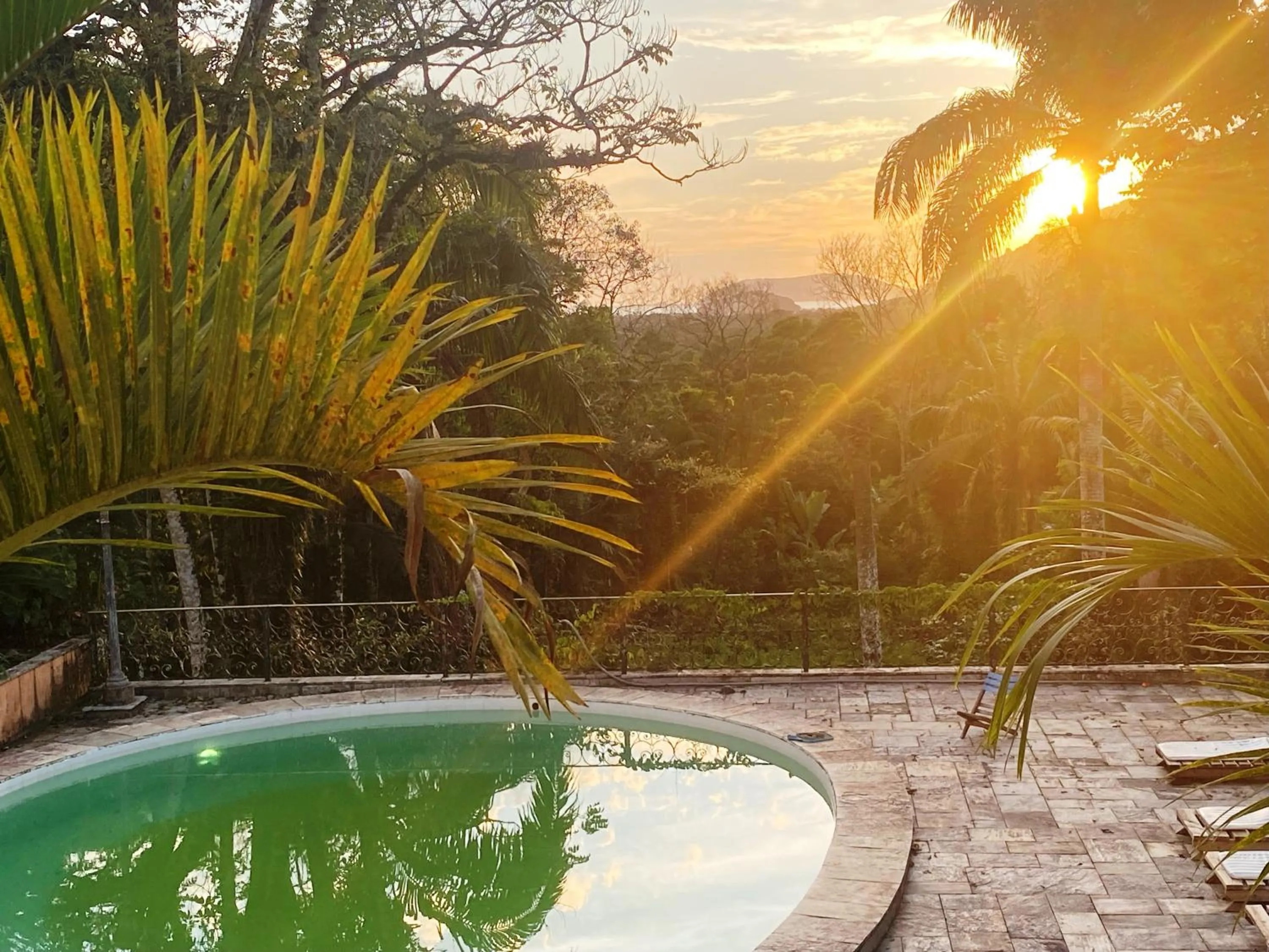 Natural landscape in Pousada Sitio Araribá