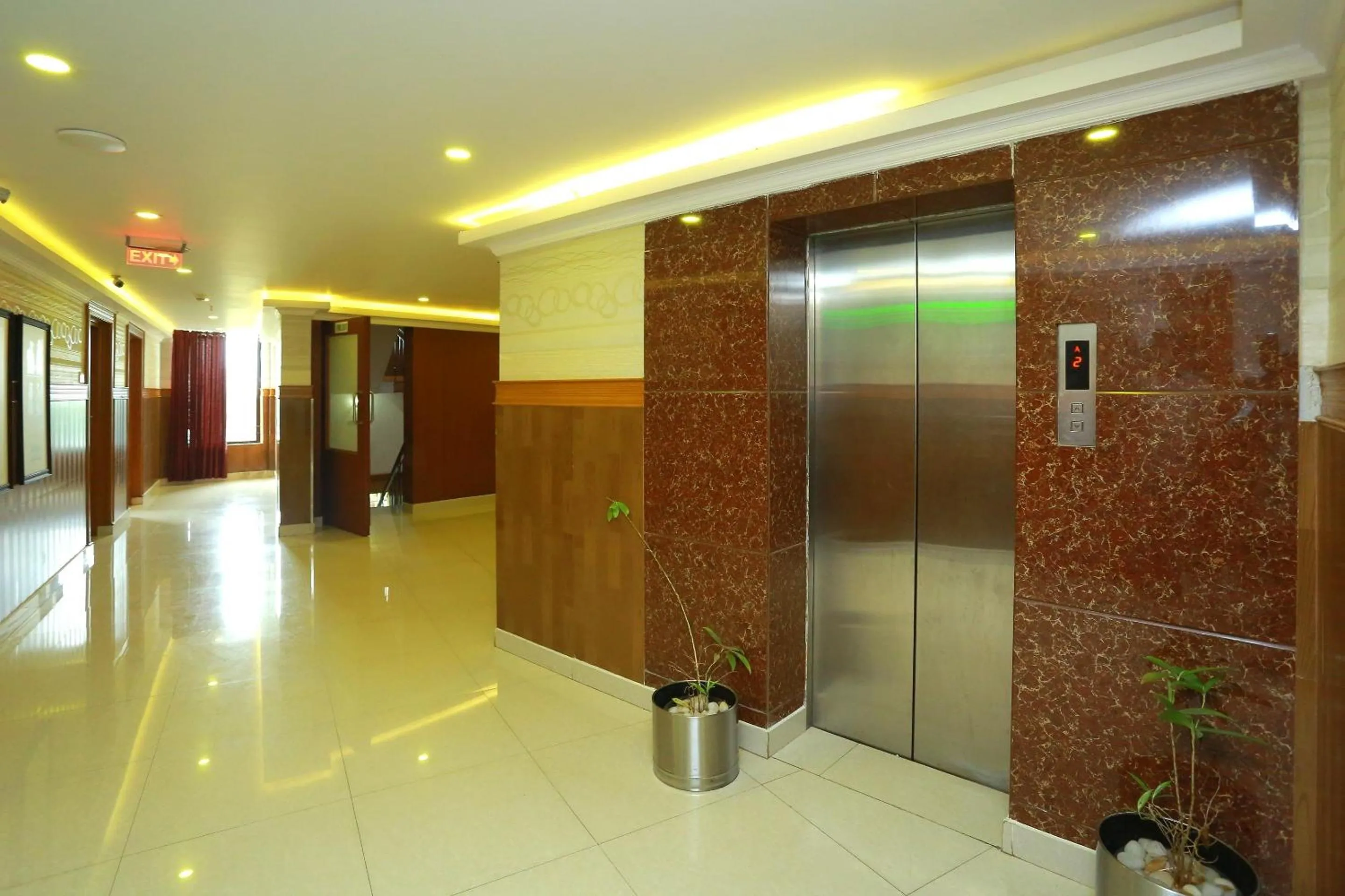 Lobby or reception in Super Capital O Kovilakam Residency