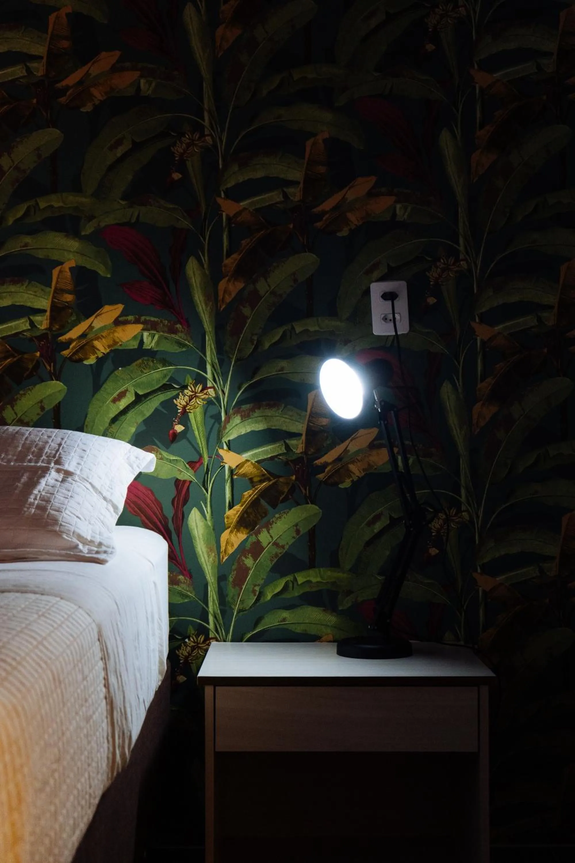 Decorative detail, Bed in Cris Hotel