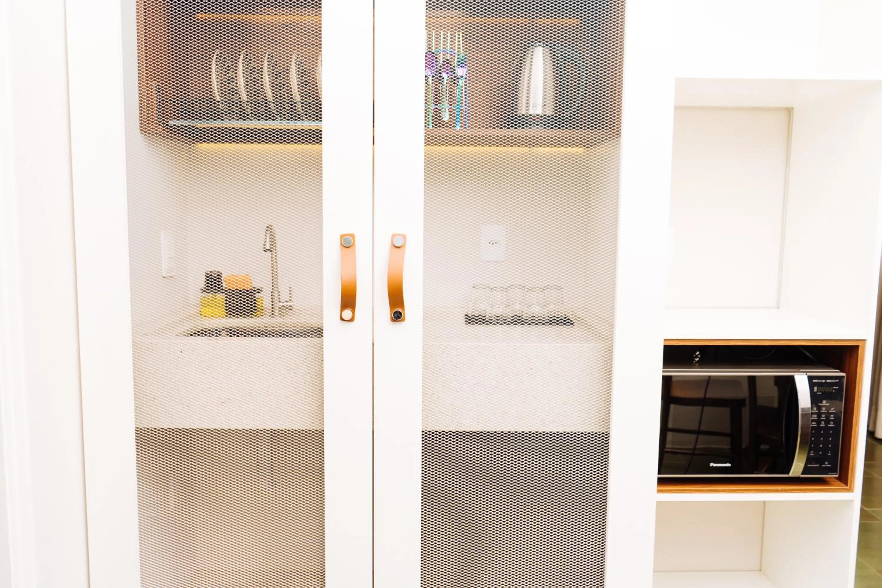 Kitchen or kitchenette in Cris Hotel