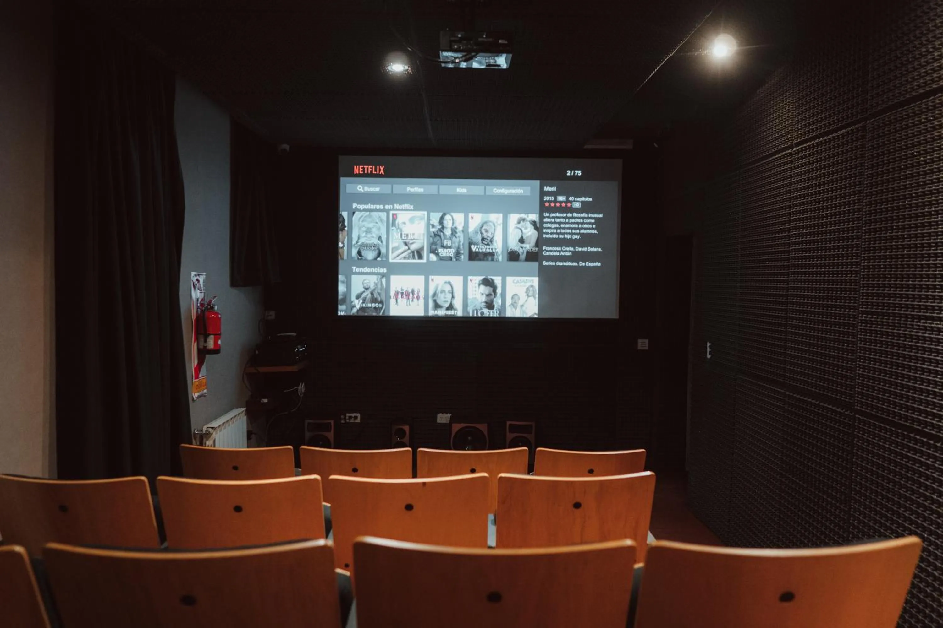 Communal lounge/ TV room in Boutique Hotel & Spa Bosque del Nahuel