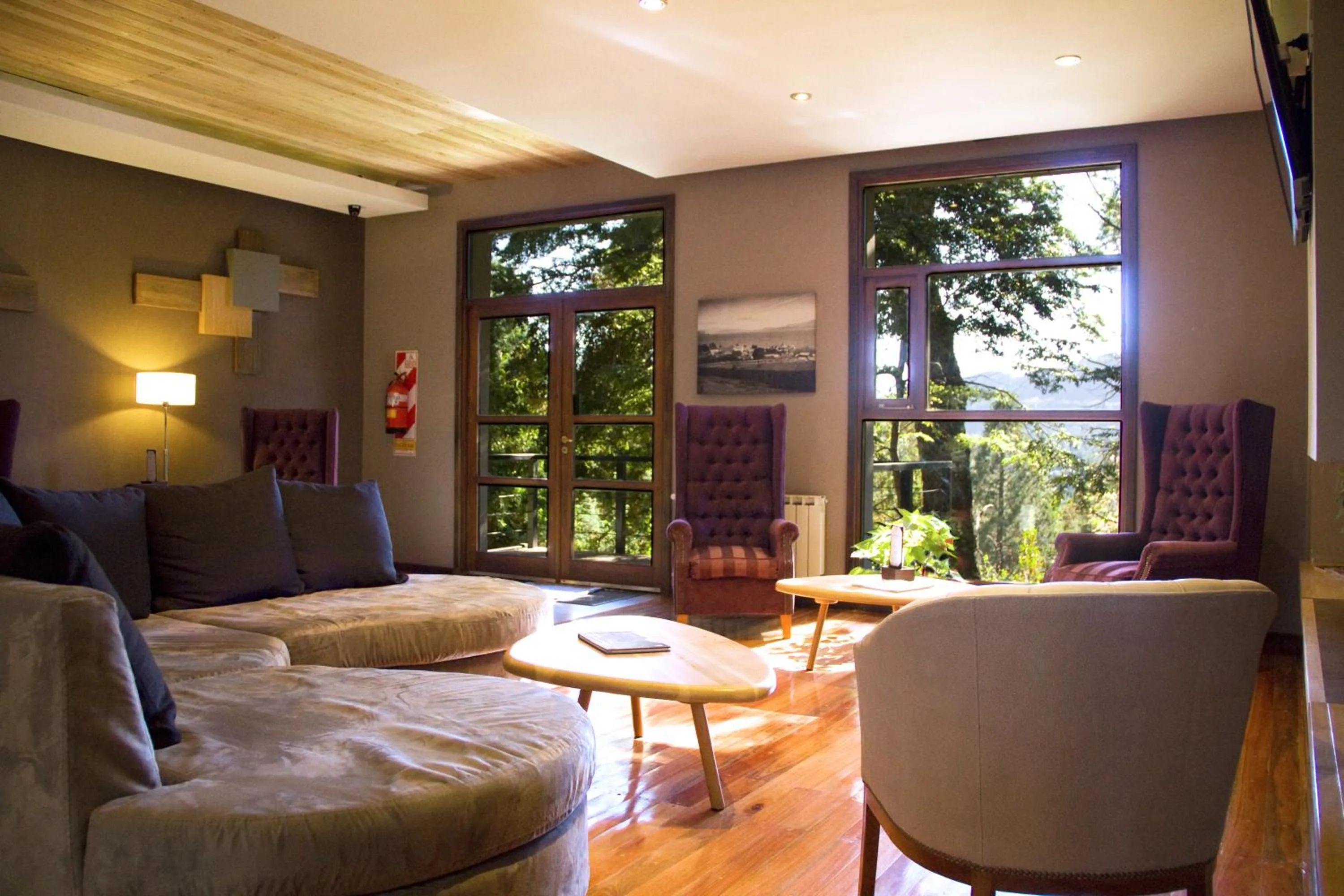 Lobby or reception in Boutique Hotel & Spa Bosque del Nahuel