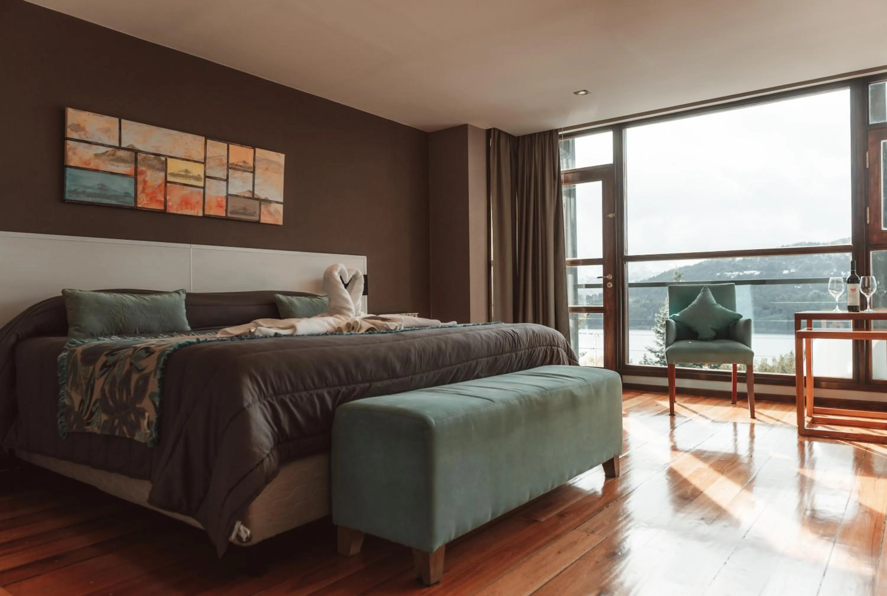 Photo of the whole room, Bed in Boutique Hotel & Spa Bosque del Nahuel