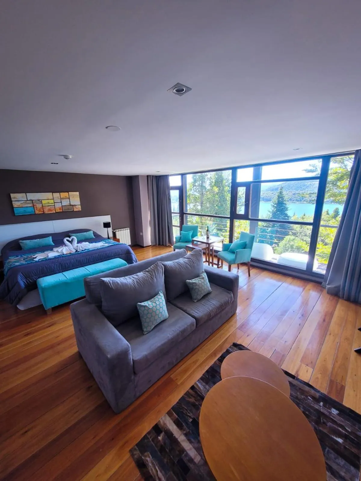 Photo of the whole room, Bed in Boutique Hotel & Spa Bosque del Nahuel