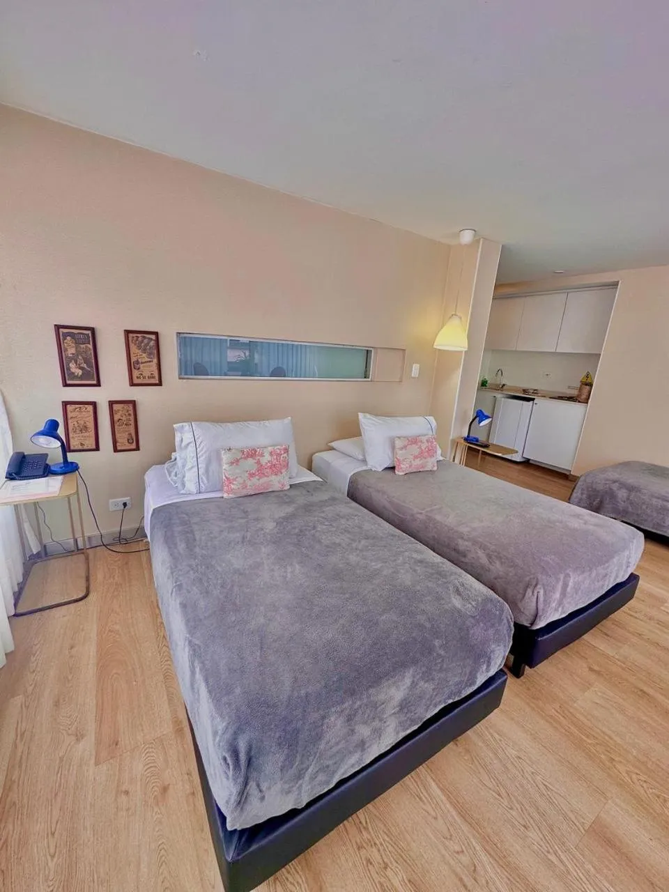 Bedroom, Bed in Hotel Living 55