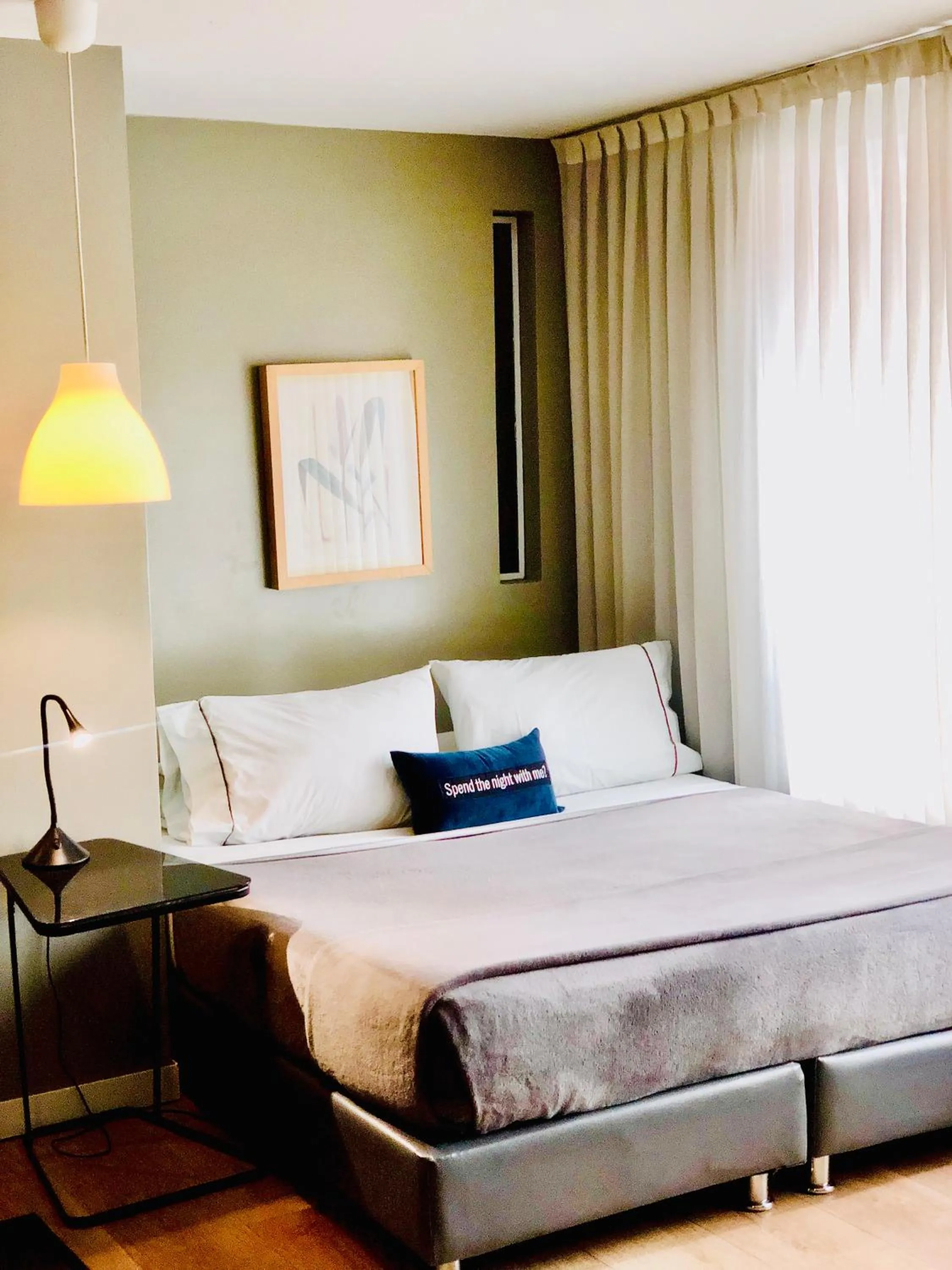 Bed in Hotel Living 55