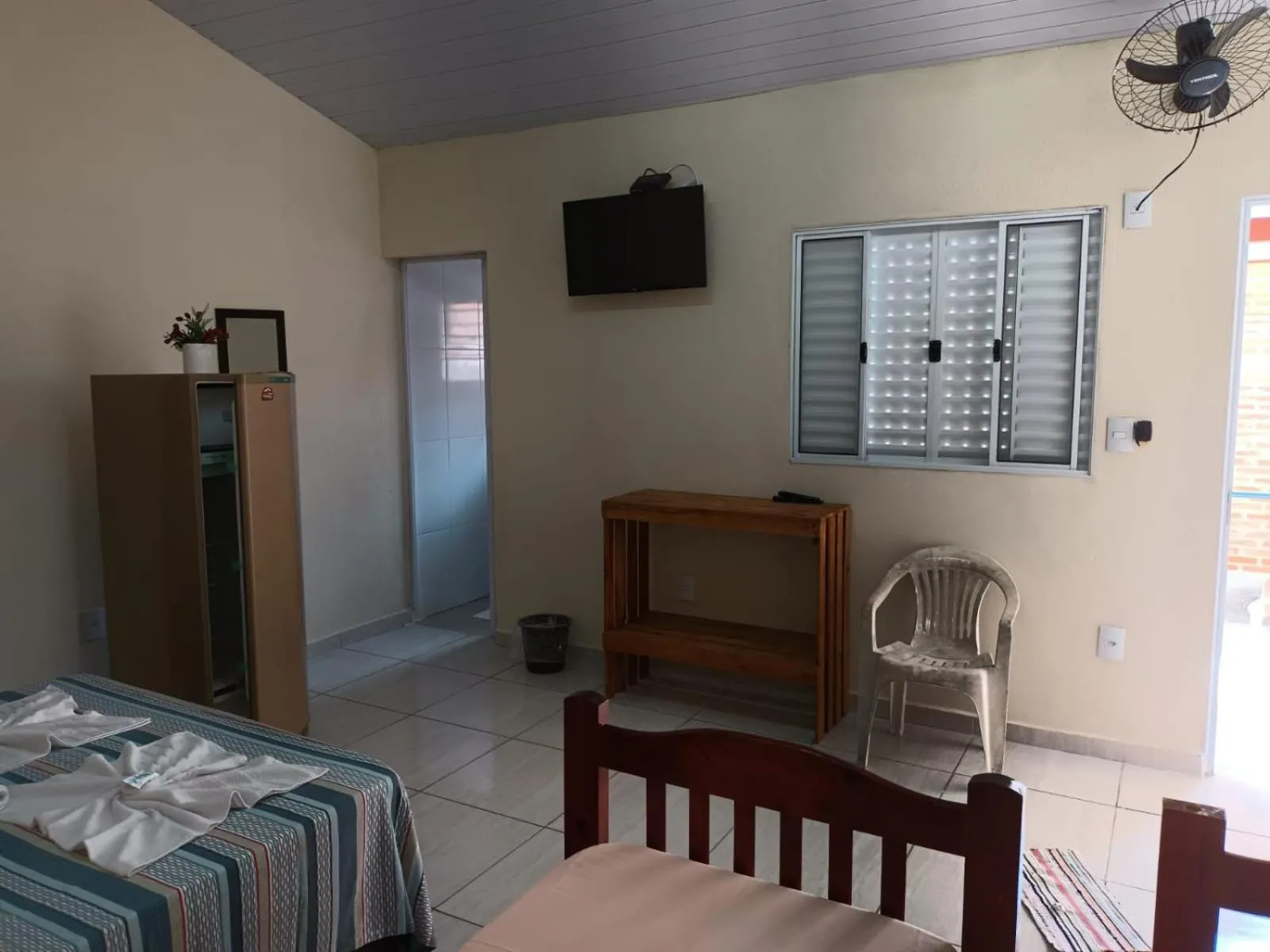 Large Double Room in Pousada & Pesca Esportiva Fazolin