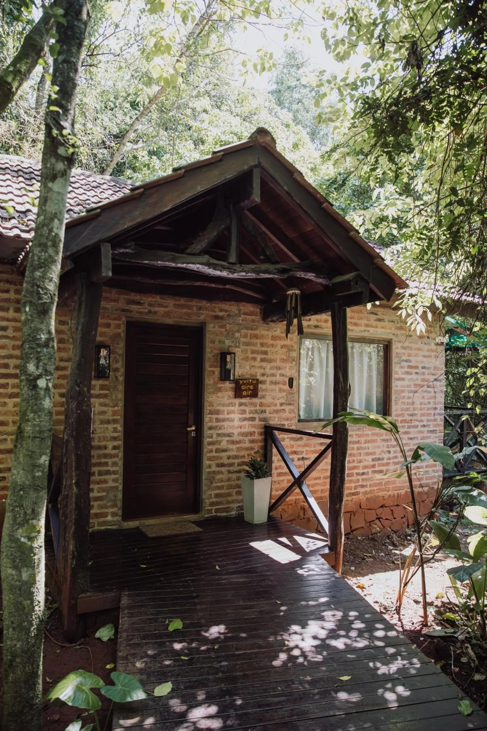 Property building in Tierra Guaraní Lodge