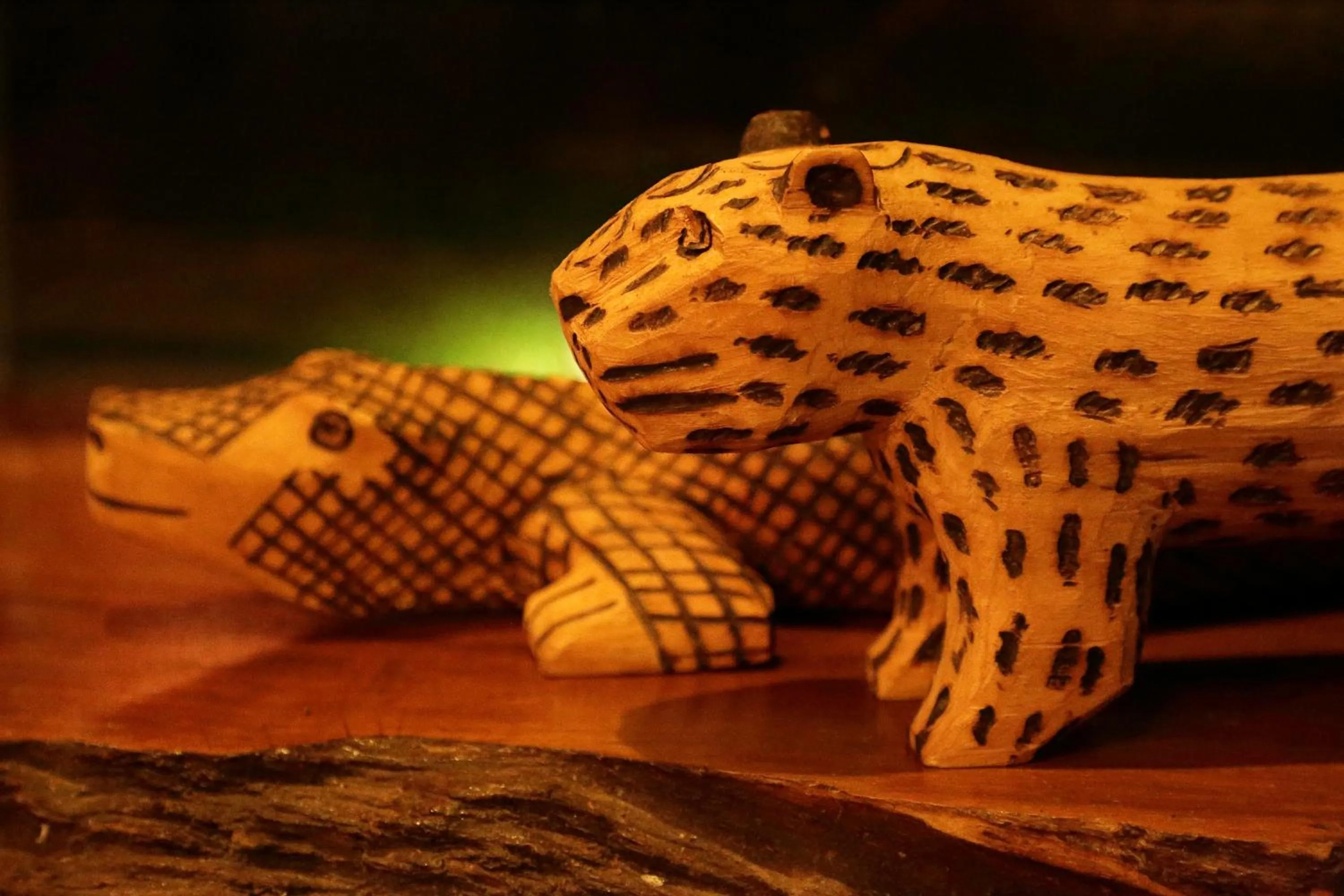 Decorative detail in Tierra Guaraní Lodge