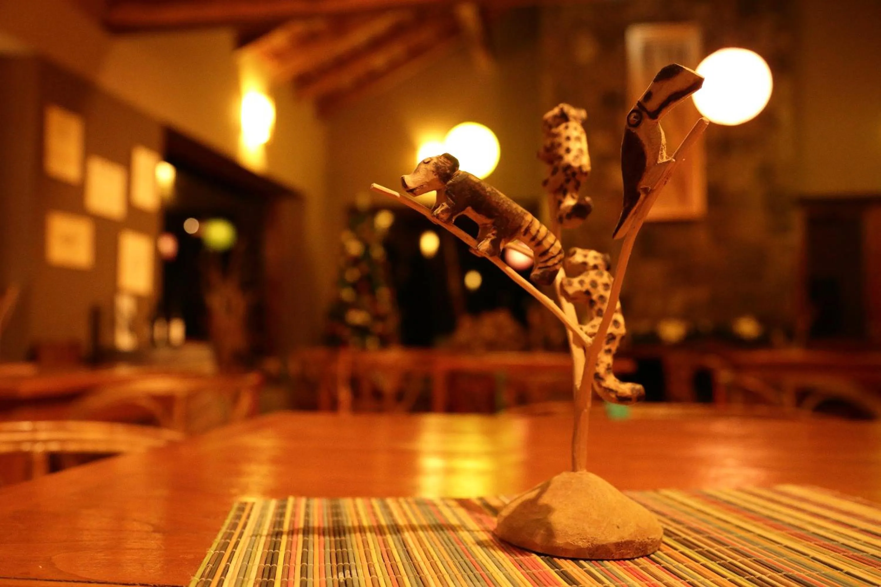 Decorative detail in Tierra Guaraní Lodge