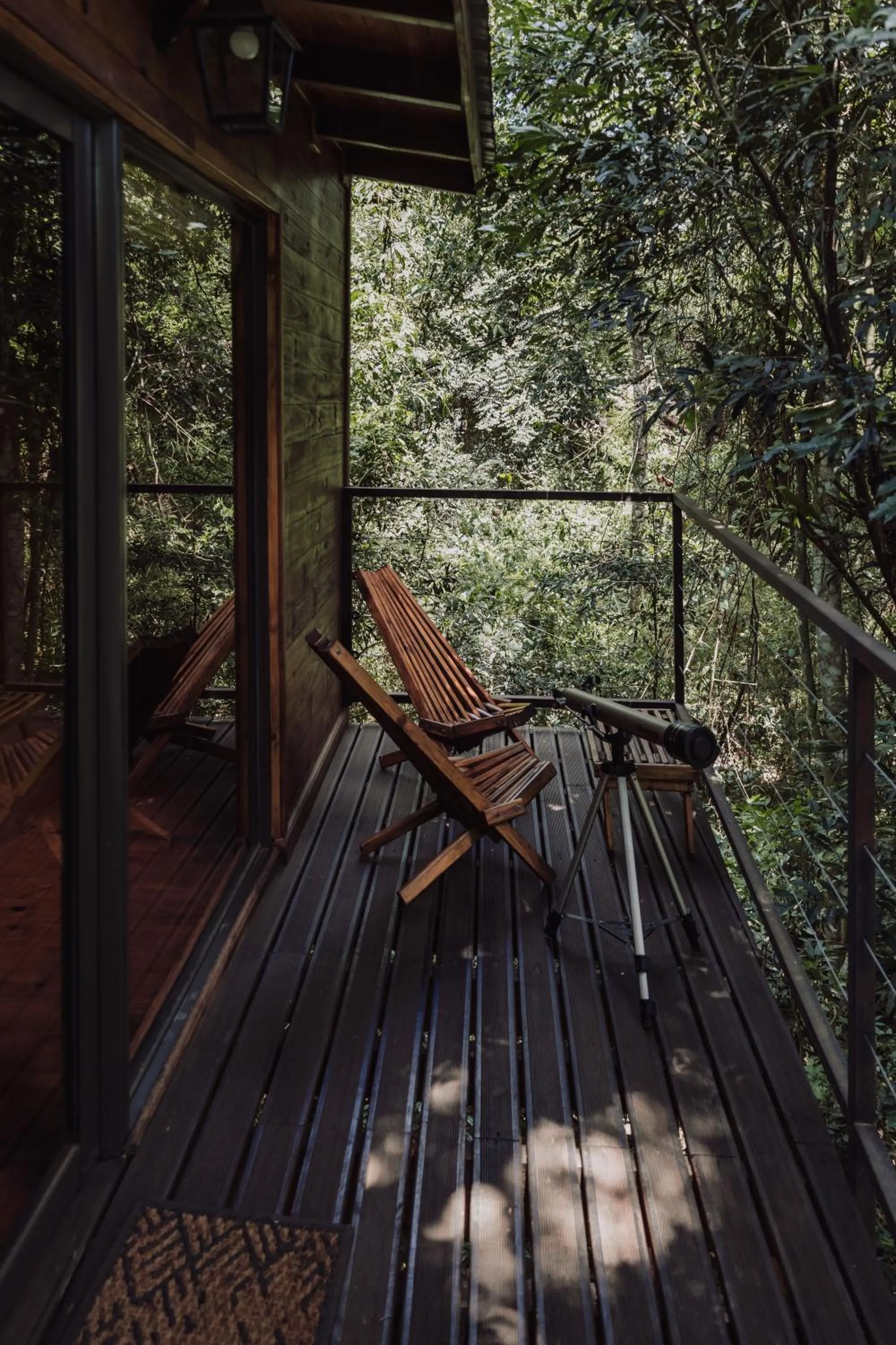 Balcony/Terrace in Tierra Guaraní Lodge