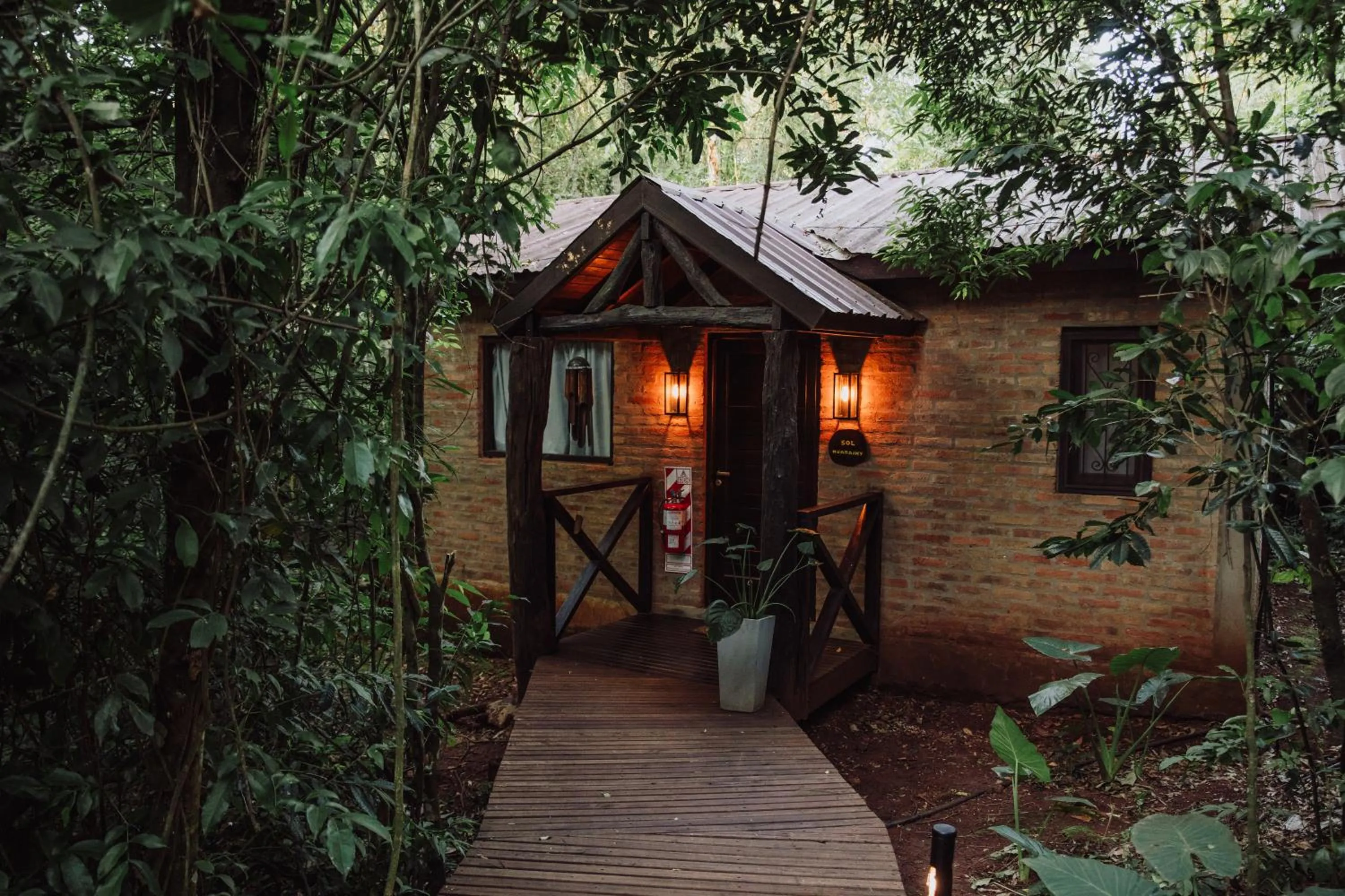 Off site in Tierra Guaraní Lodge