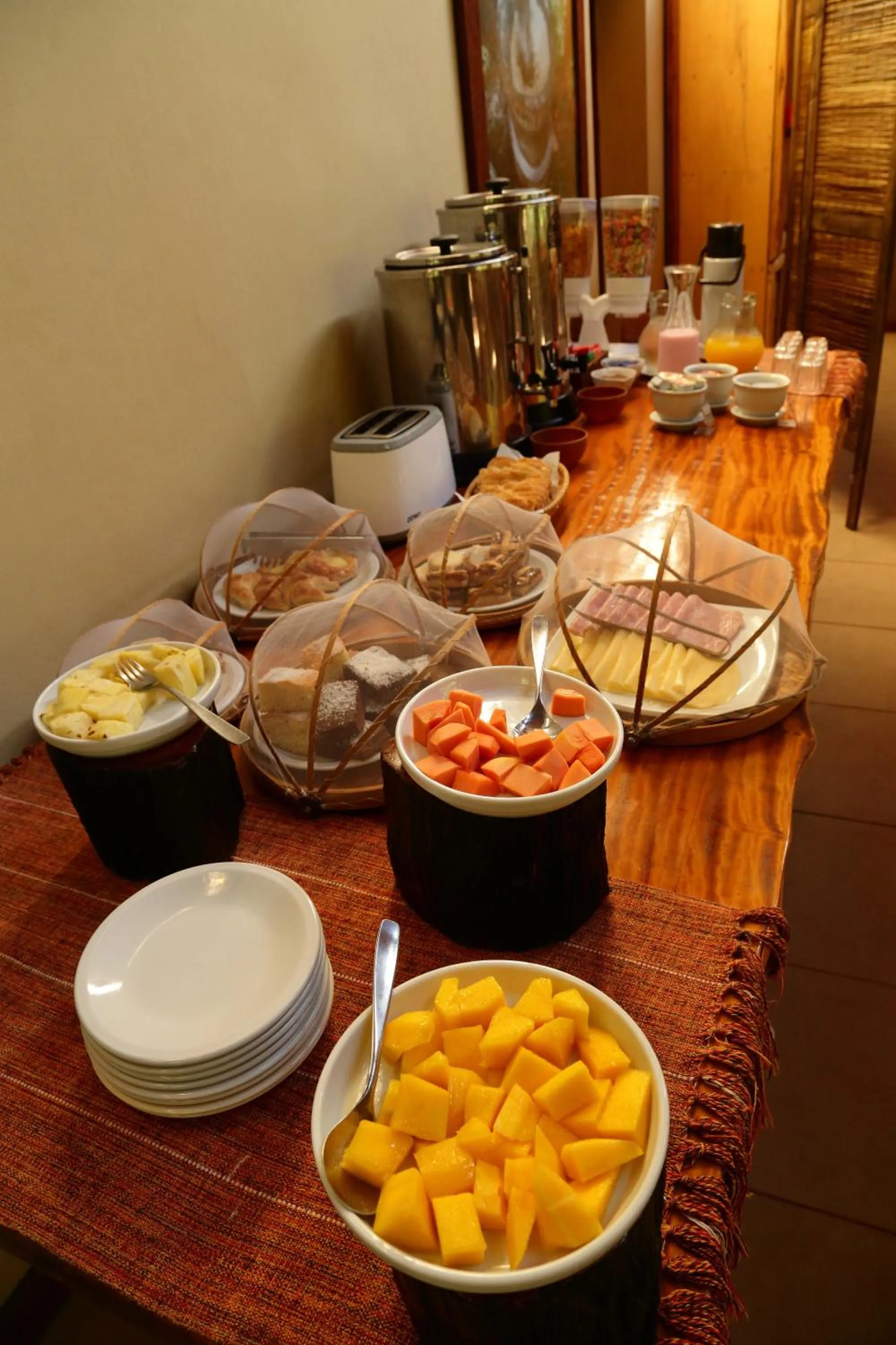 Food in Tierra Guaraní Lodge