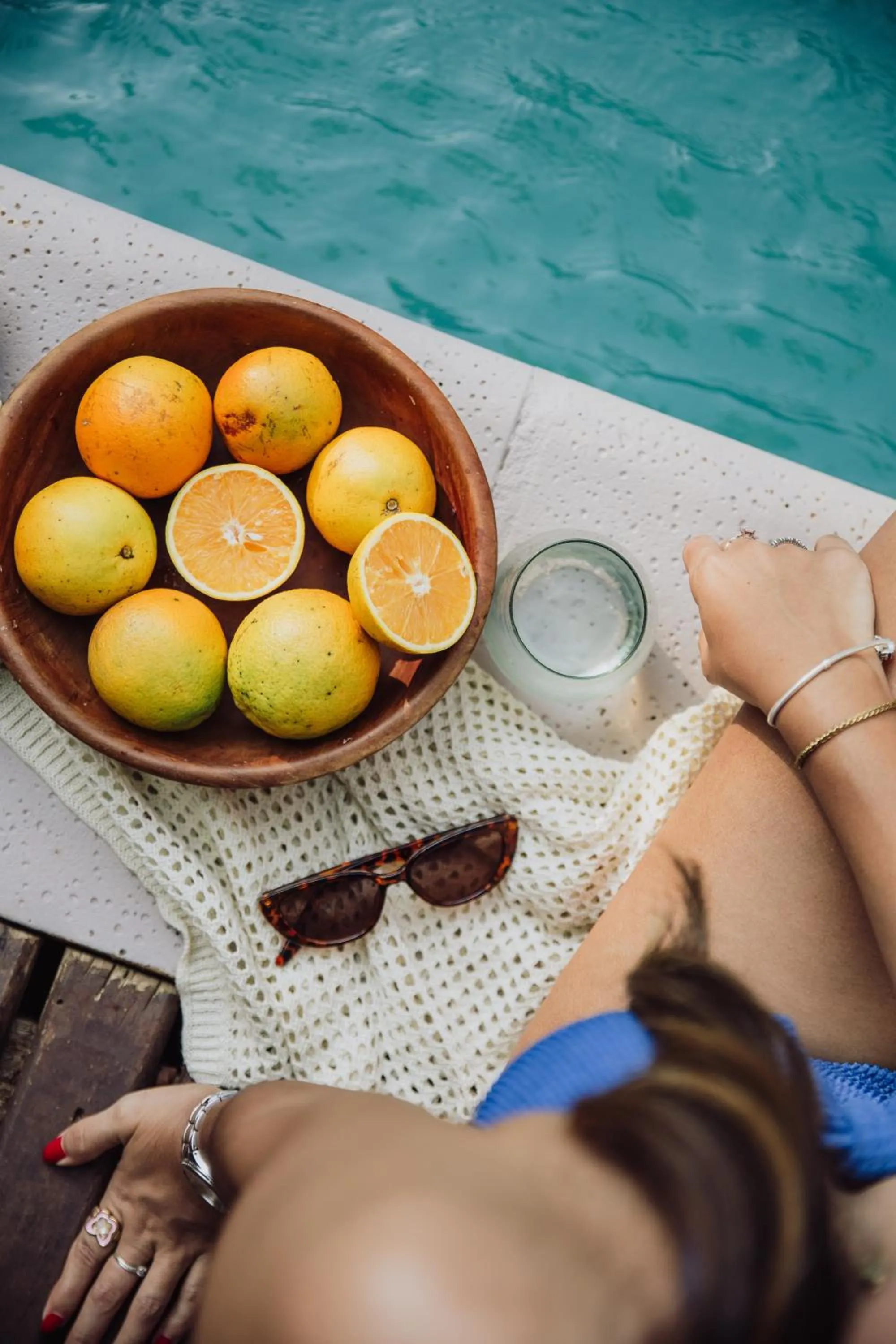 Pool view in Tierra Guaraní Lodge