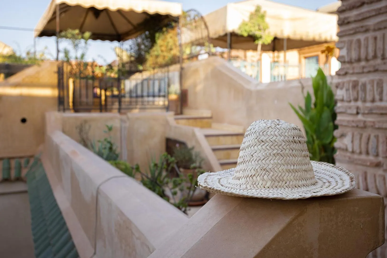 Balcony/Terrace in Riad Bamileke