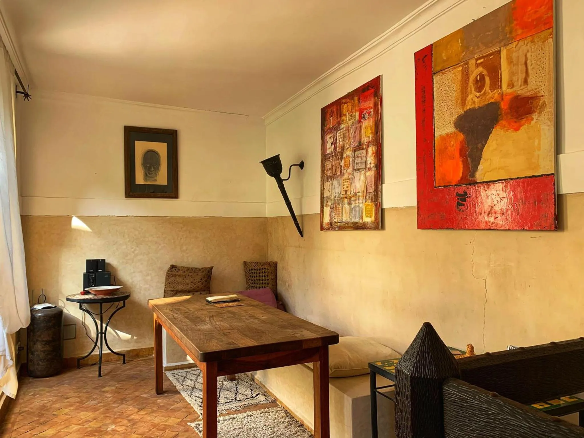 Lounge or bar in Riad Bamileke