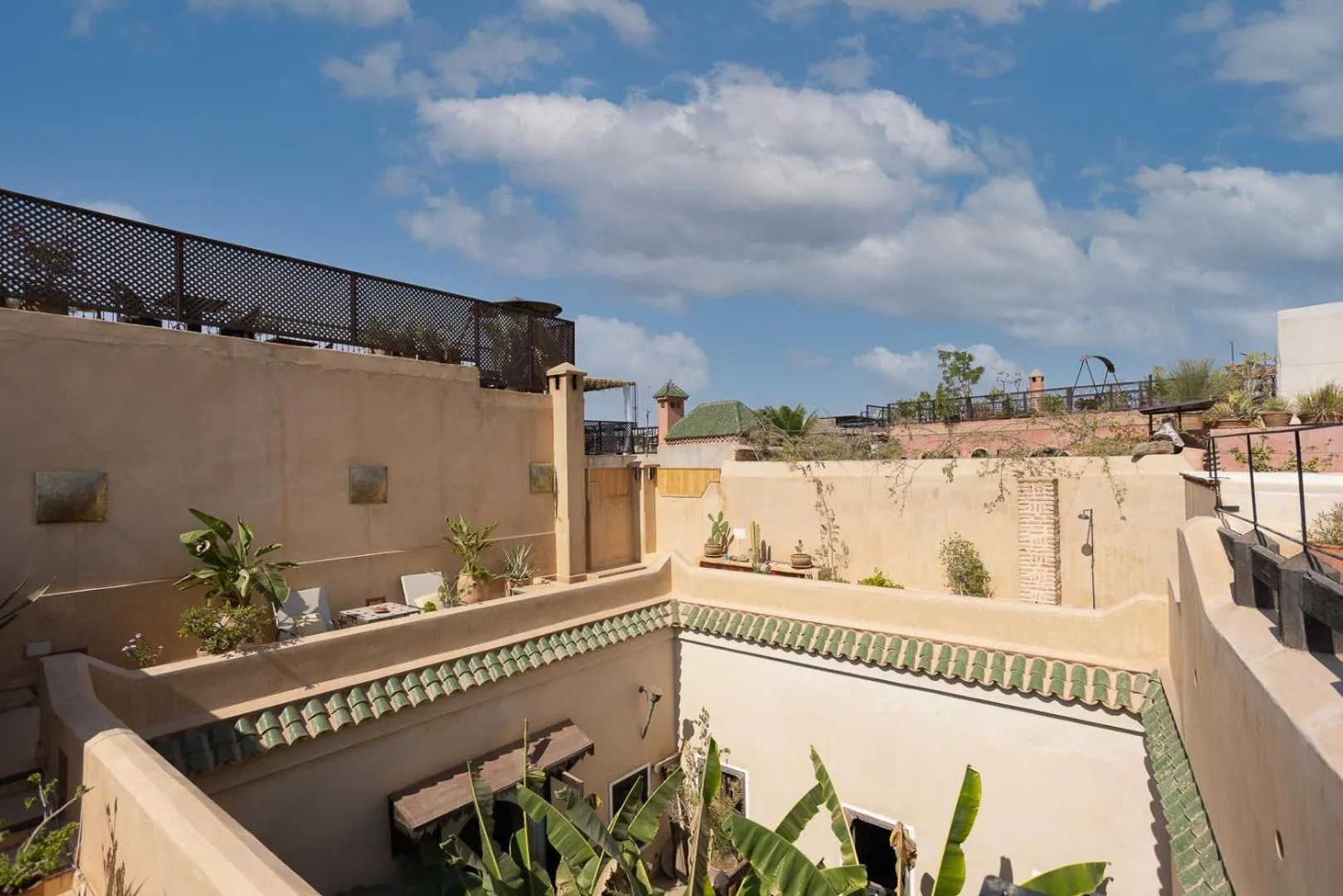 Balcony/Terrace in Riad Bamileke