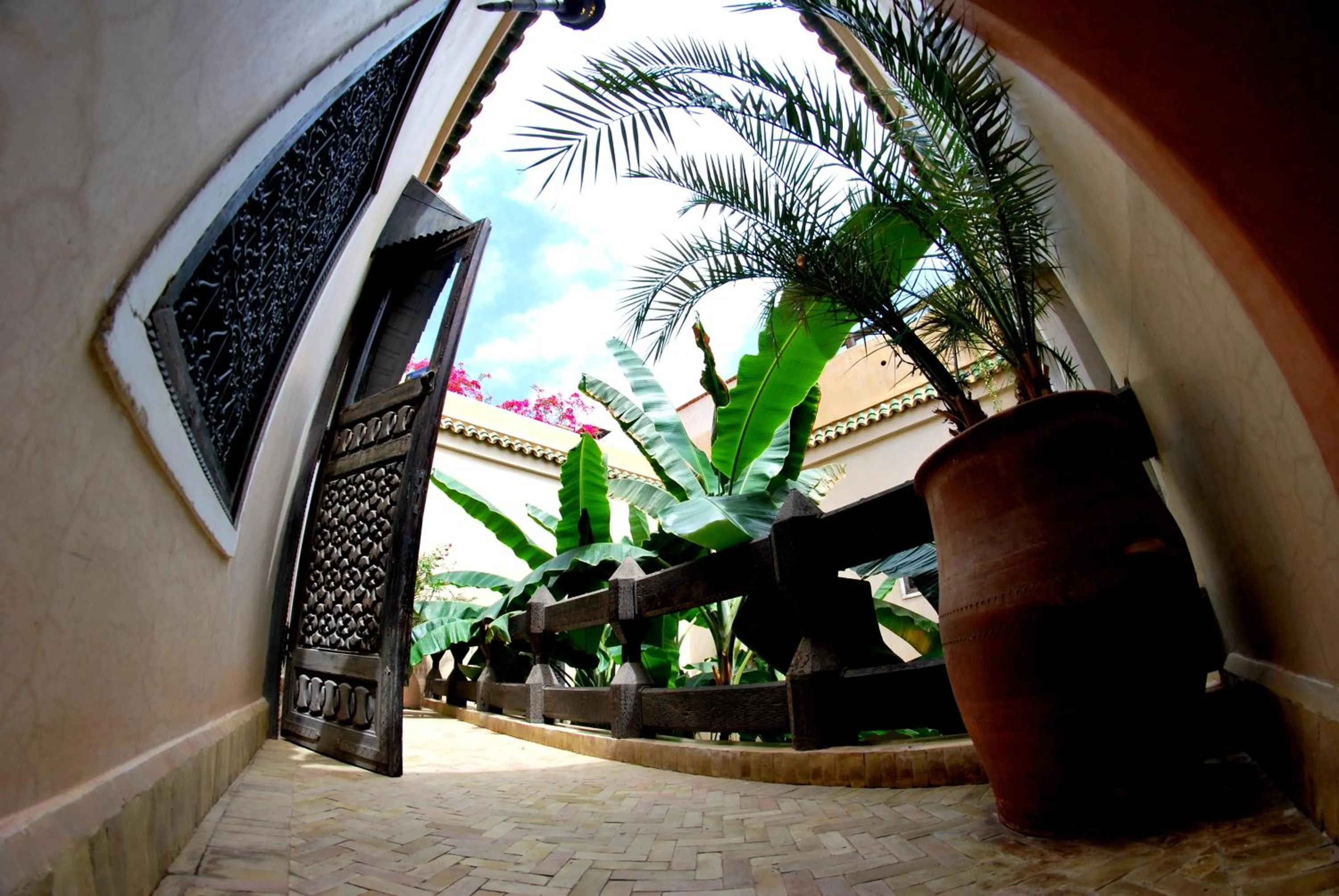 Balcony/Terrace in Riad Bamileke