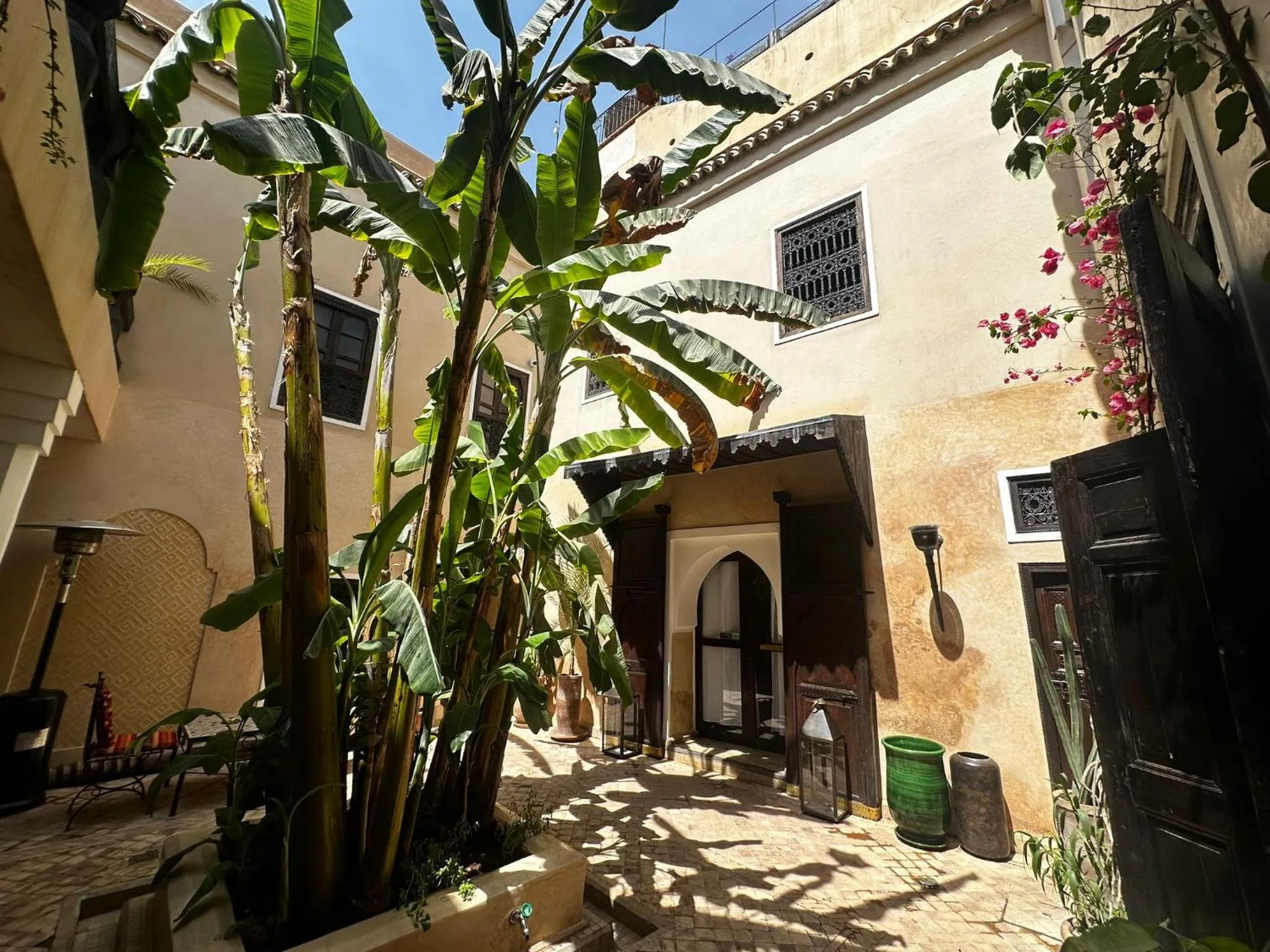 Patio in Riad Bamileke