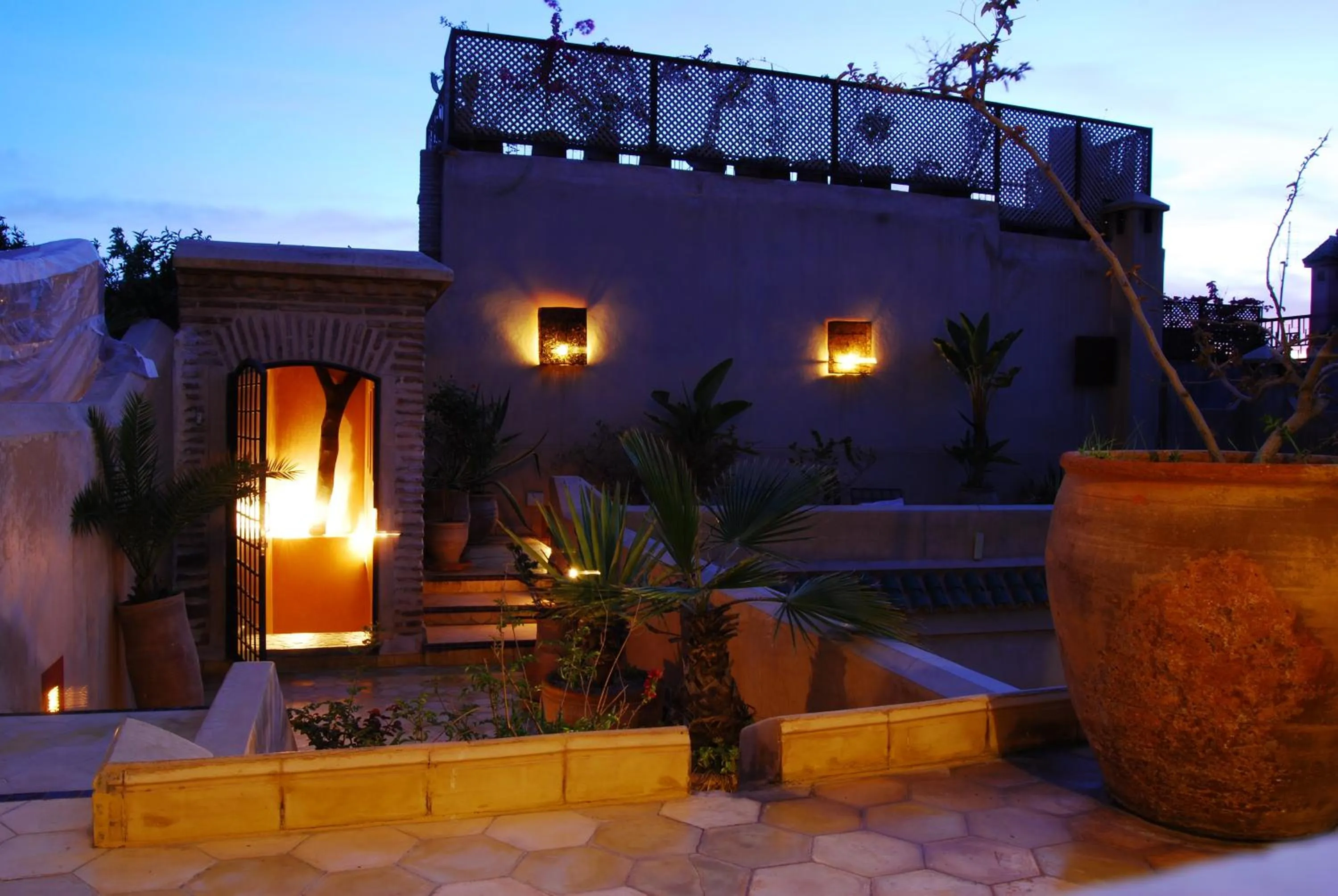 Balcony/Terrace in Riad Bamileke