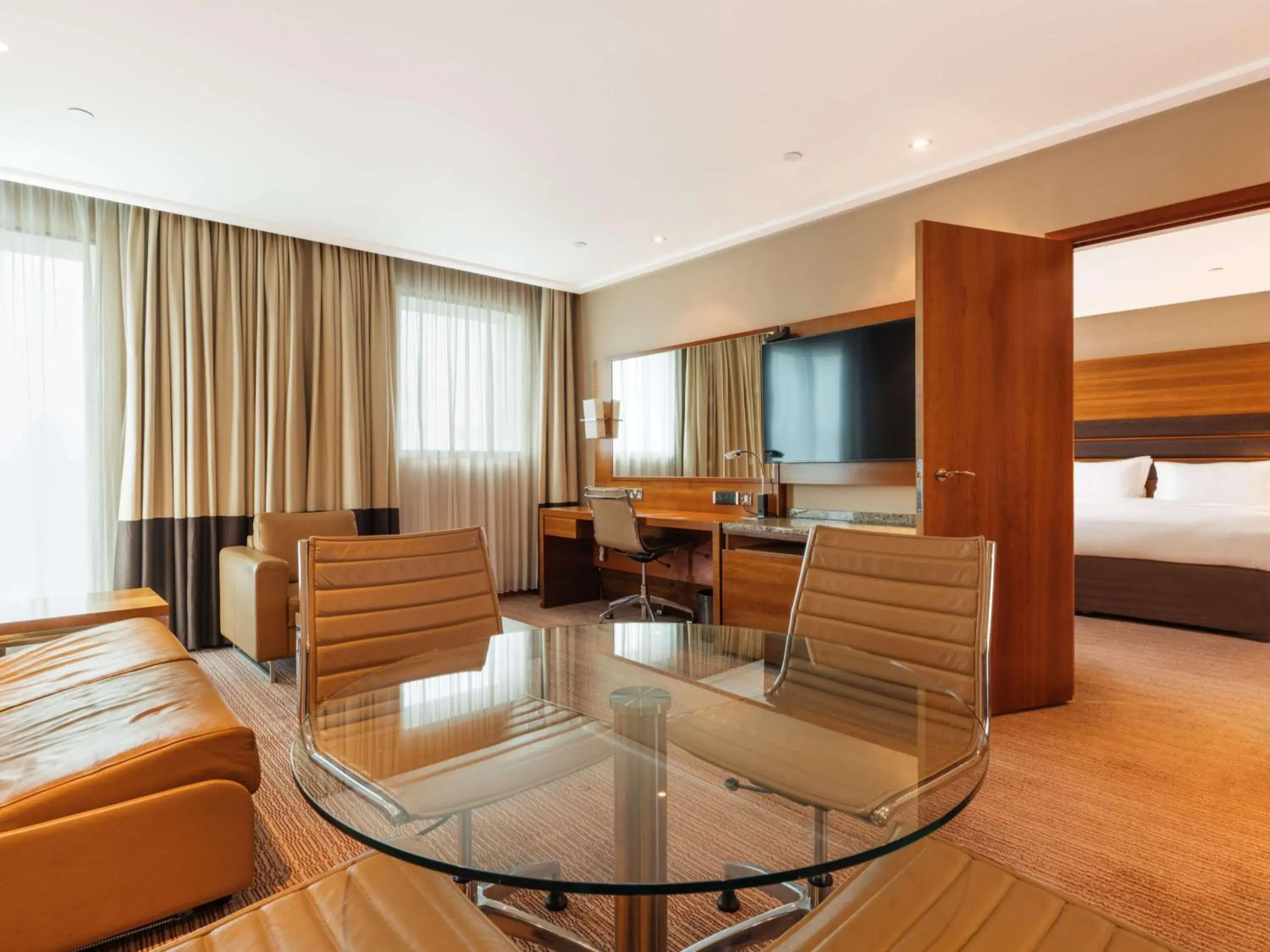 Bedroom, Bed in Sofitel London Heathrow Bedroom, Bed in Sofitel London Heathrow